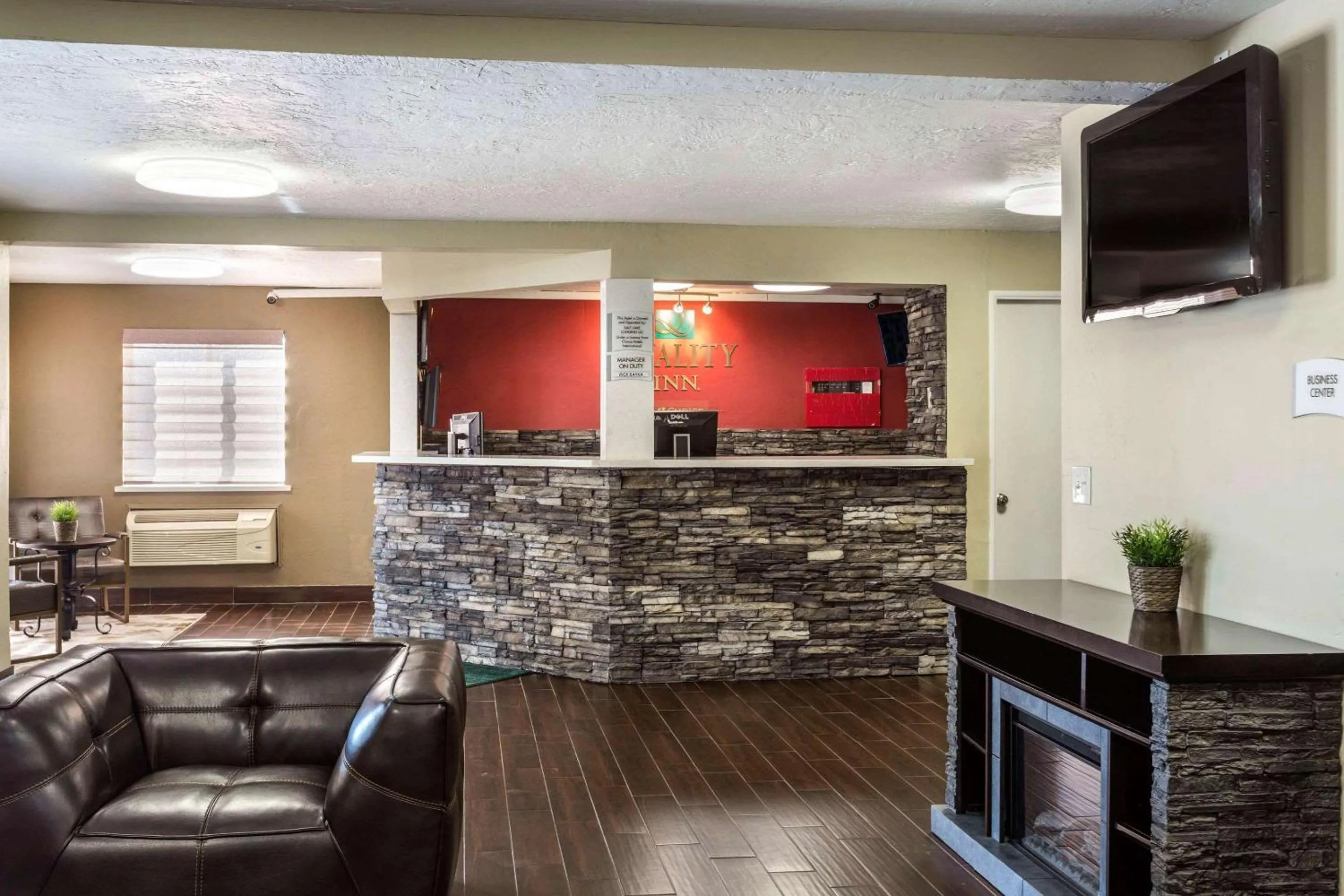 Lobby or reception in Quality Inn Salt Lake City Downtown