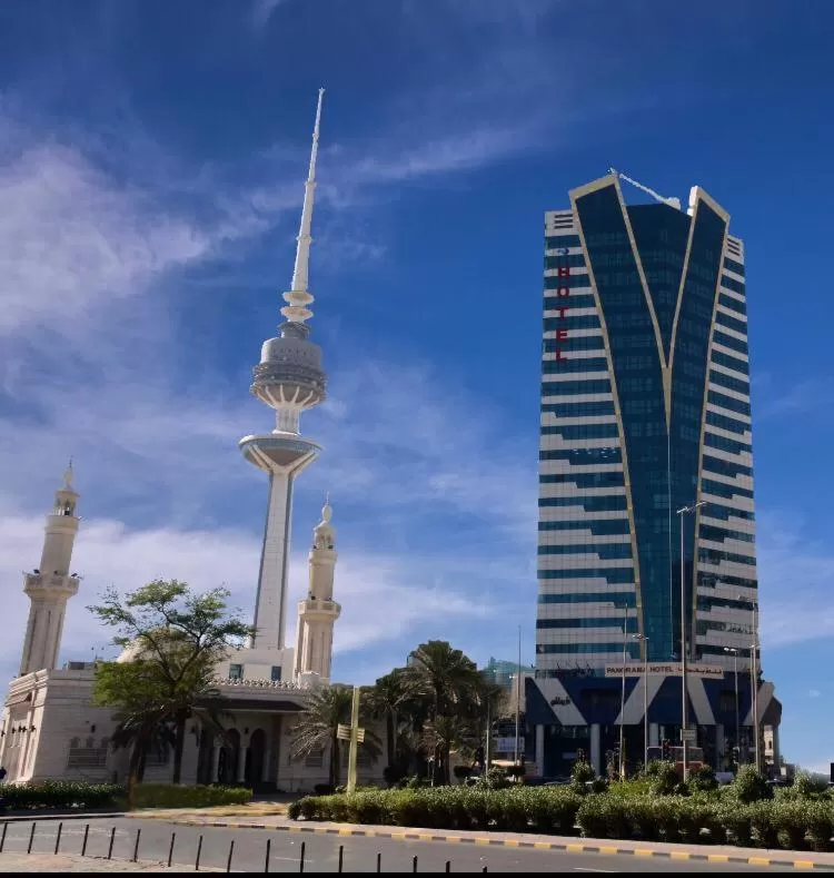 Property building in Panorama Hotel Kuwait