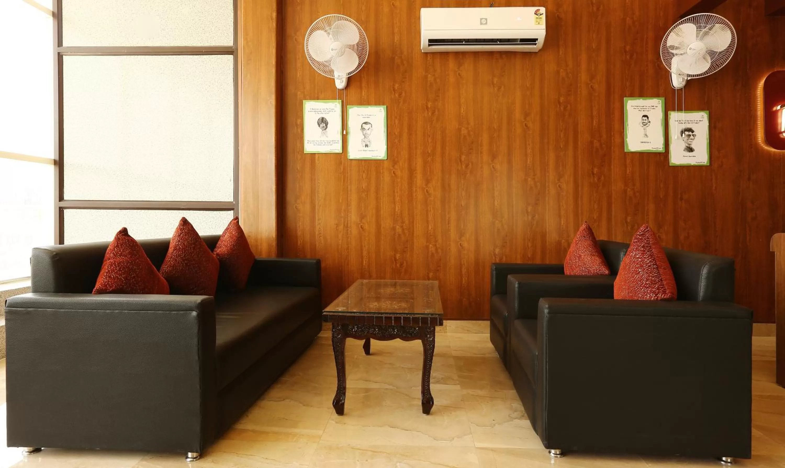 Lobby or reception in Treebo Blessing Bells