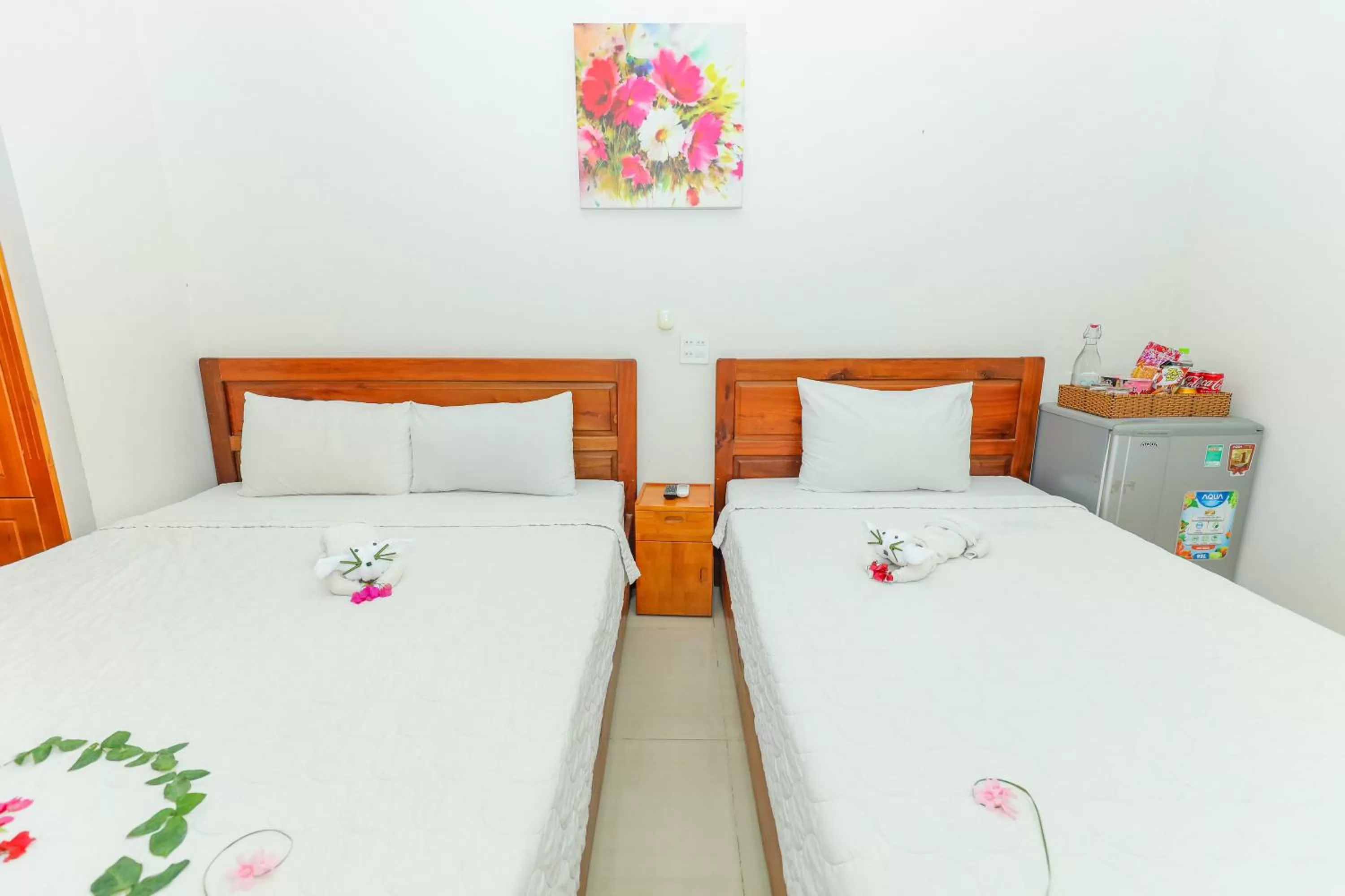 Bed in Ciao Hồng Phúc Hotel