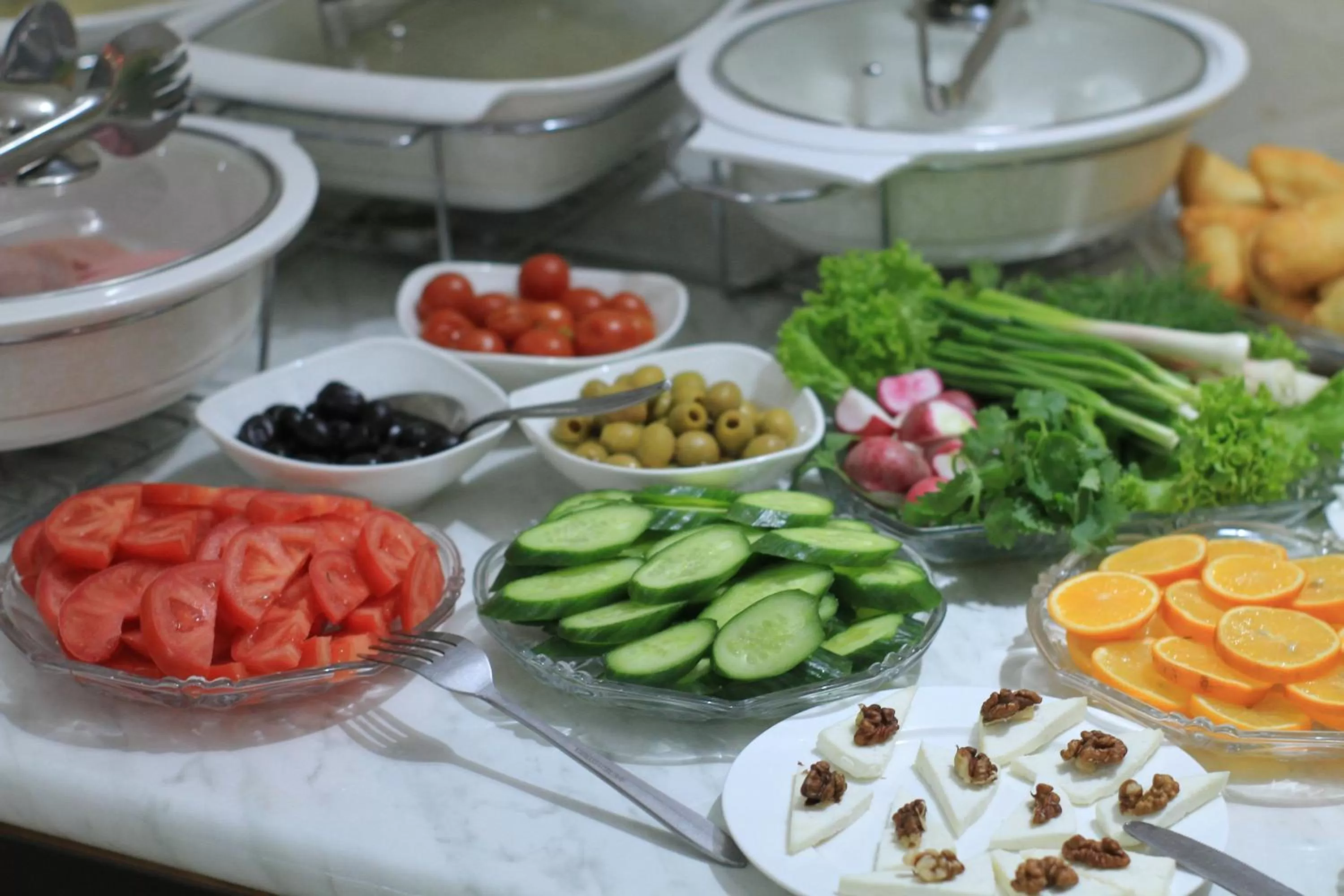 Buffet breakfast in As-Salam Boutique Hotel