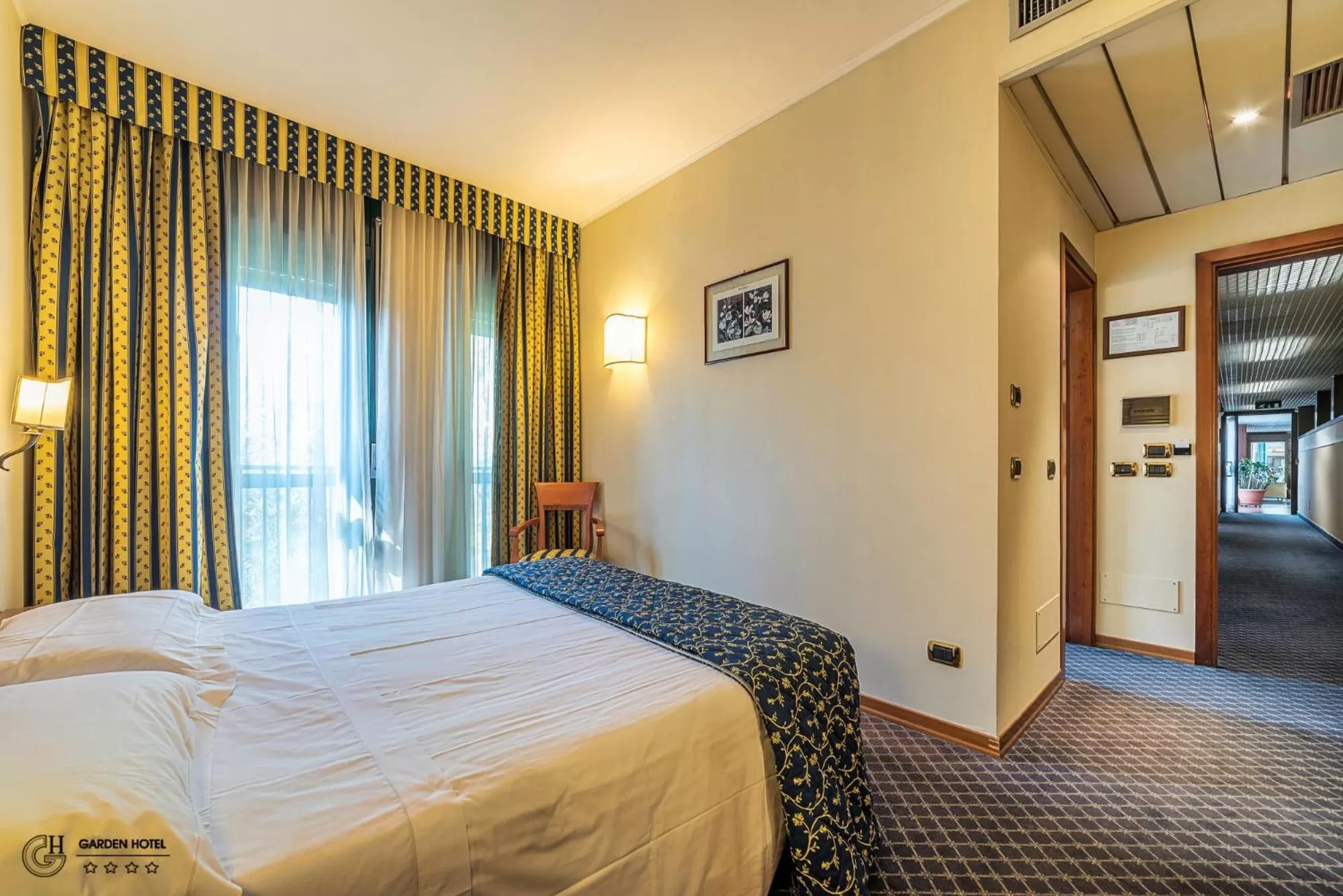 Bed in Hotel Garden Terni