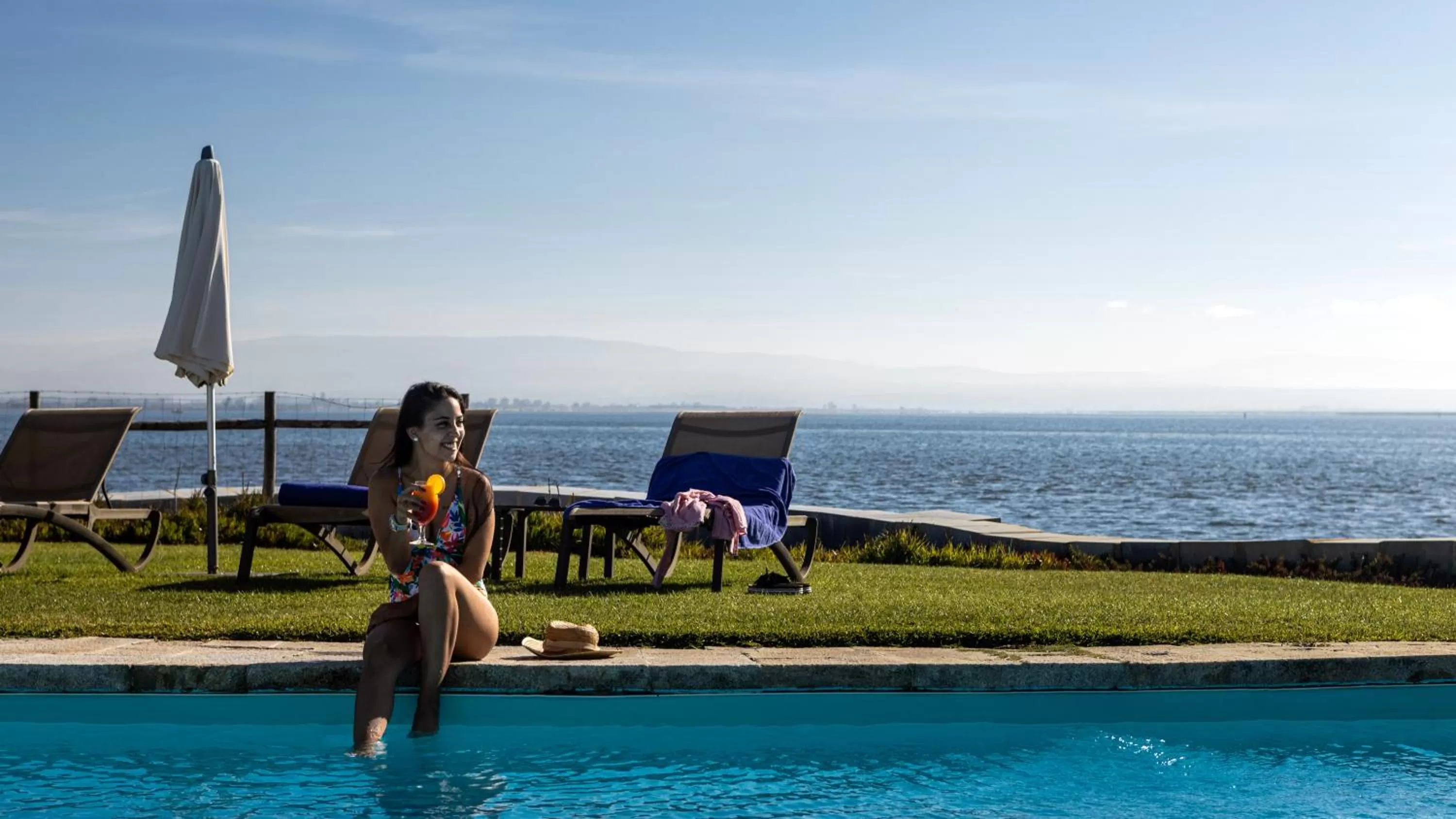 Swimming pool in Pousada da Ria