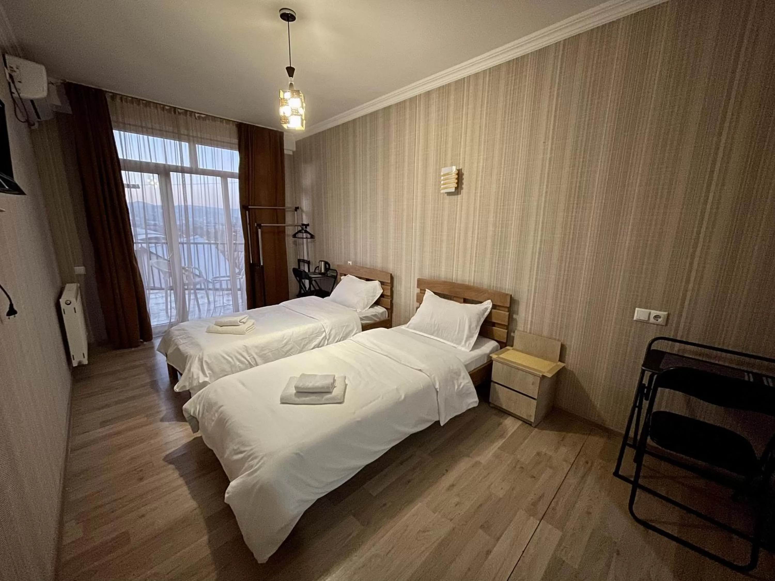 Bed in Hotel Marioni