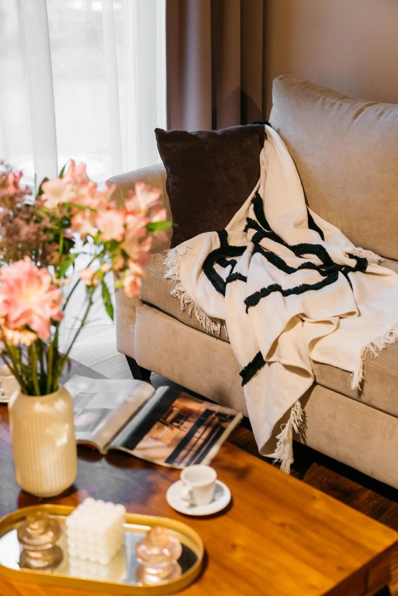 Living room in Topolowa Residence - LoftAffair Collection