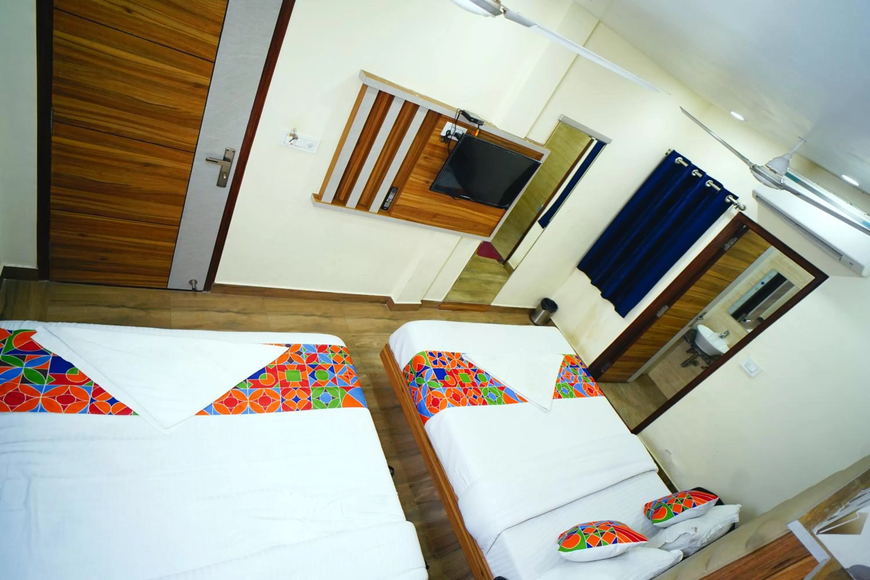 Bed in Hotel Delhi Darshan Deluxe-By RSL Hospitality
