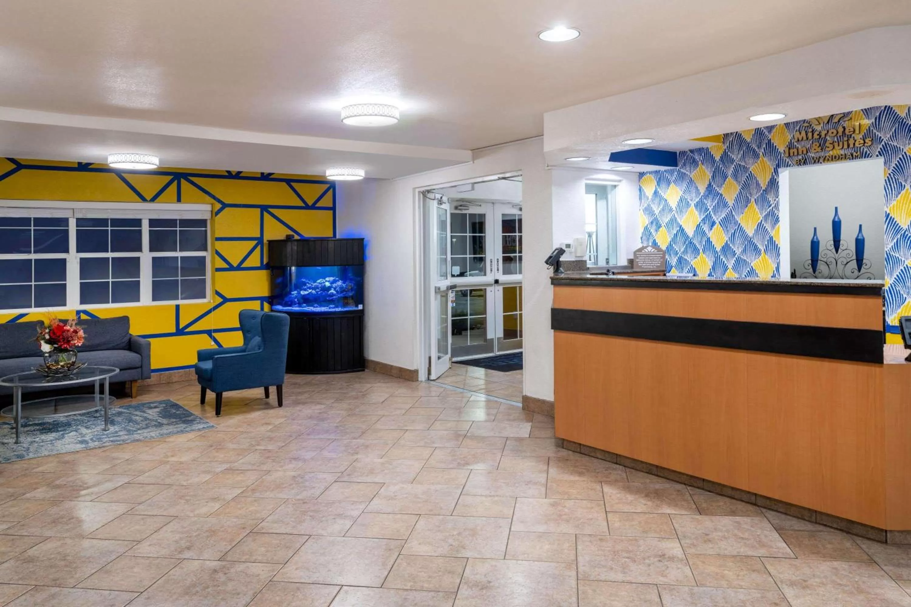 Lobby or reception in Microtel Inn & Suites by Wyndham Salt Lake City Airport