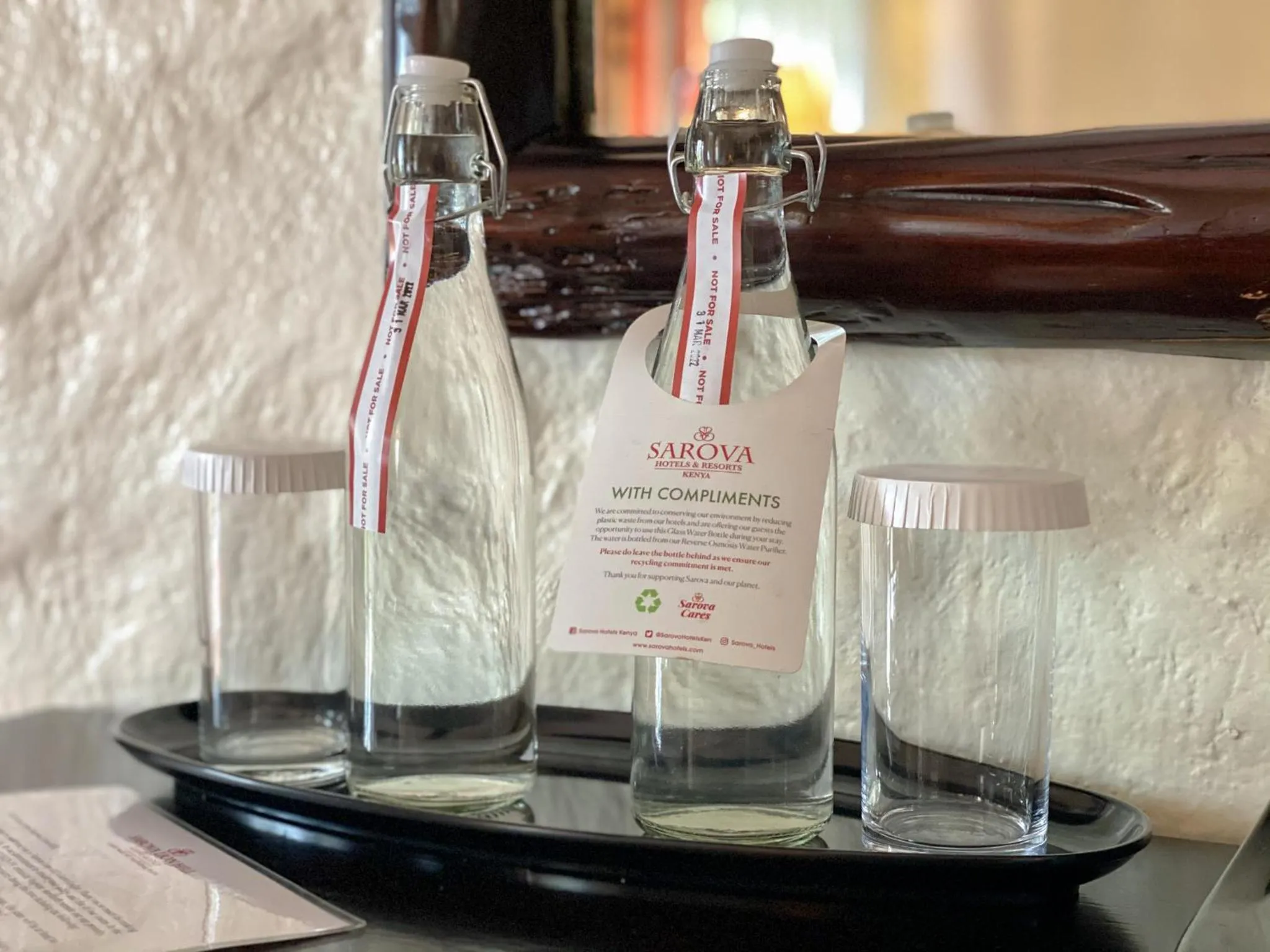 Drinks in Sarova Lion Hill Game Lodge