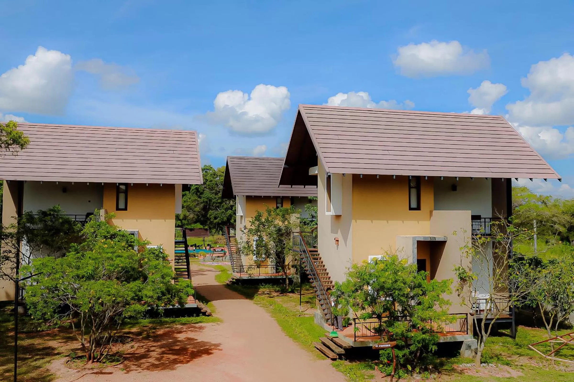 Property building in Lolu Village Resort
