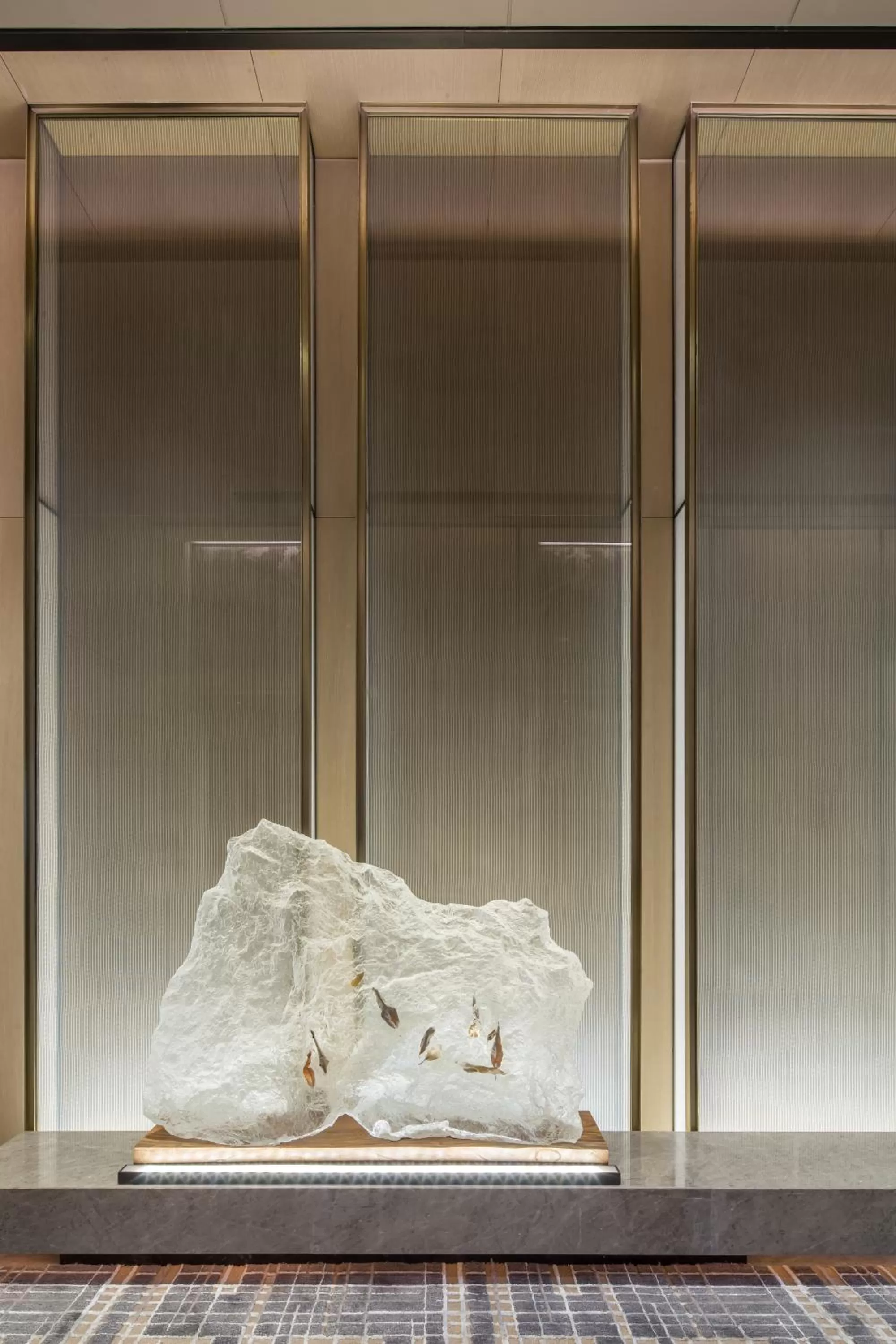 Decorative detail in Shenzhen Marriott Hotel Nanshan