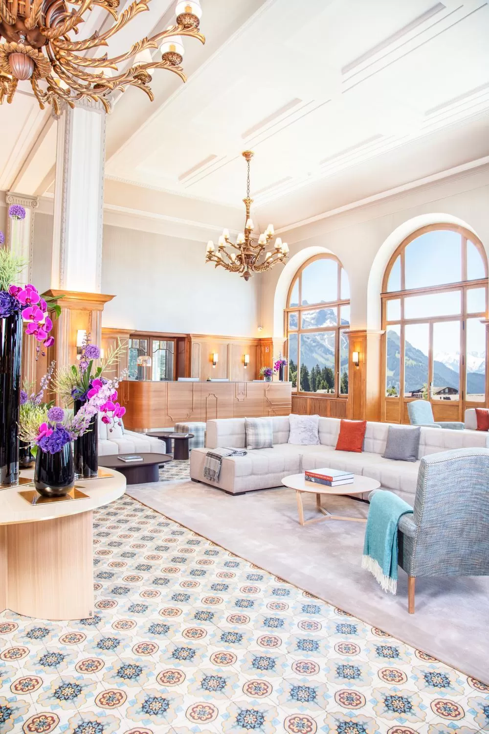 Lobby or reception in Villars Palace