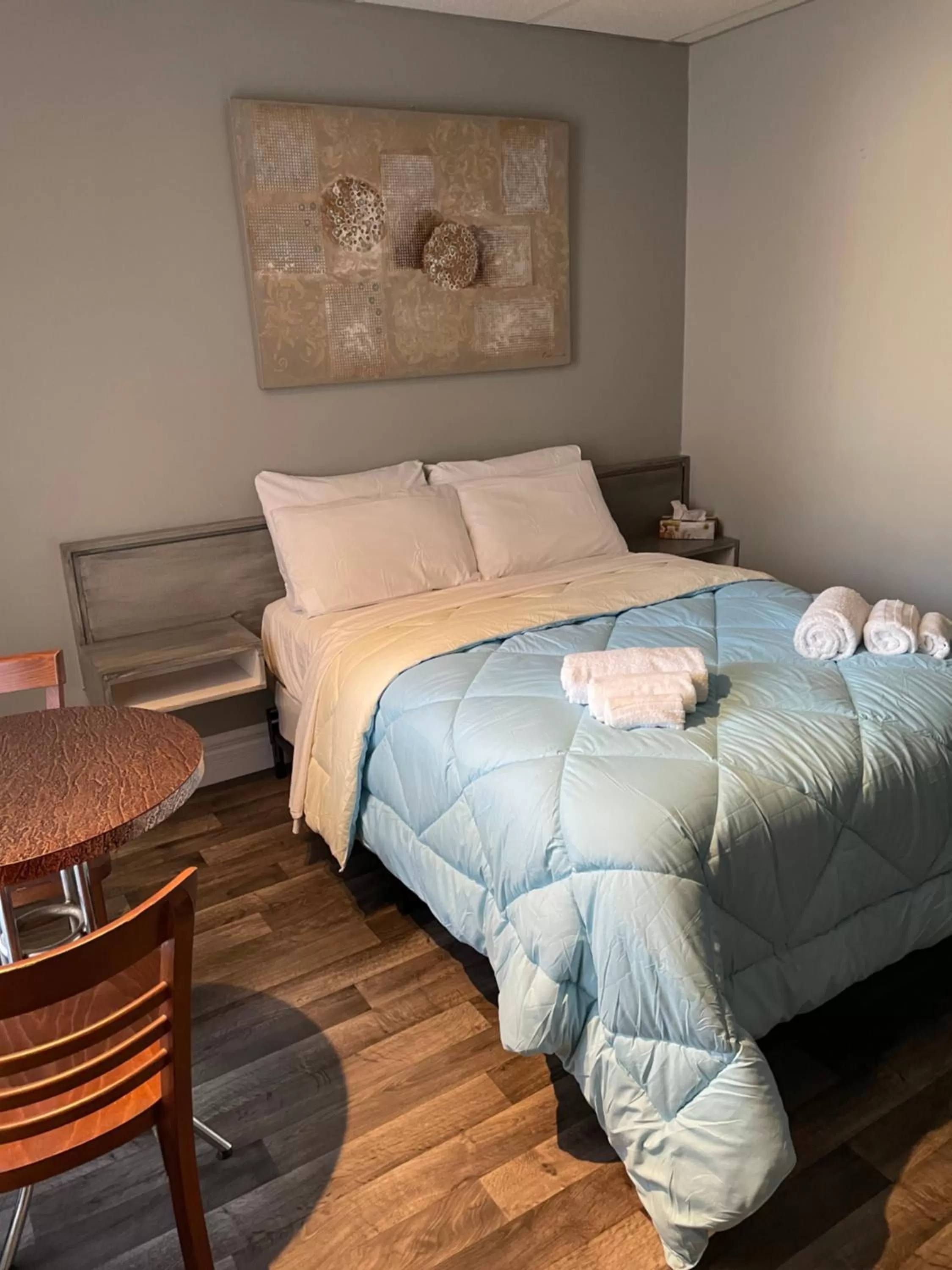 Bed in Motel du rosier