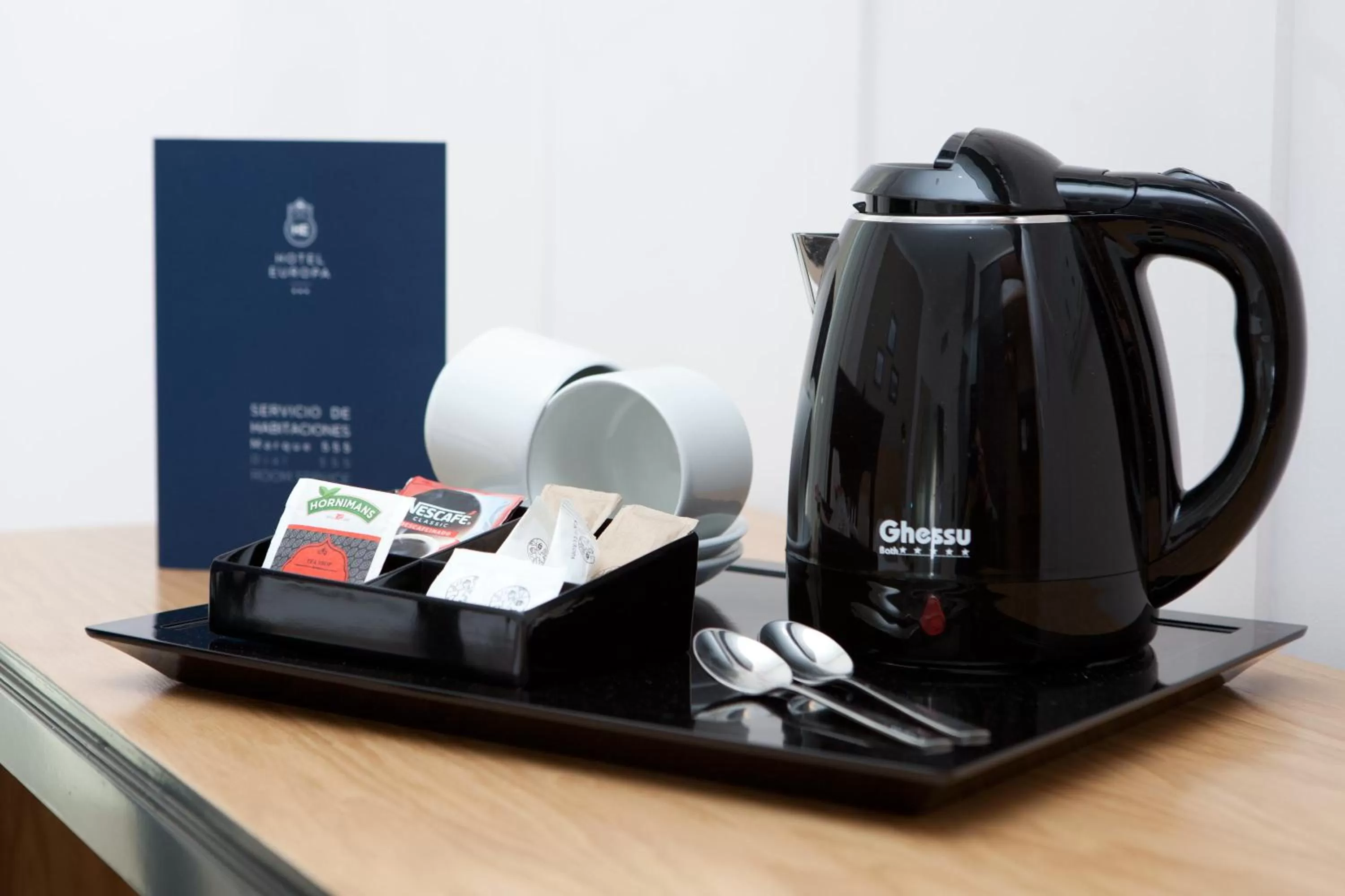 Coffee/tea facilities in Hotel Europa