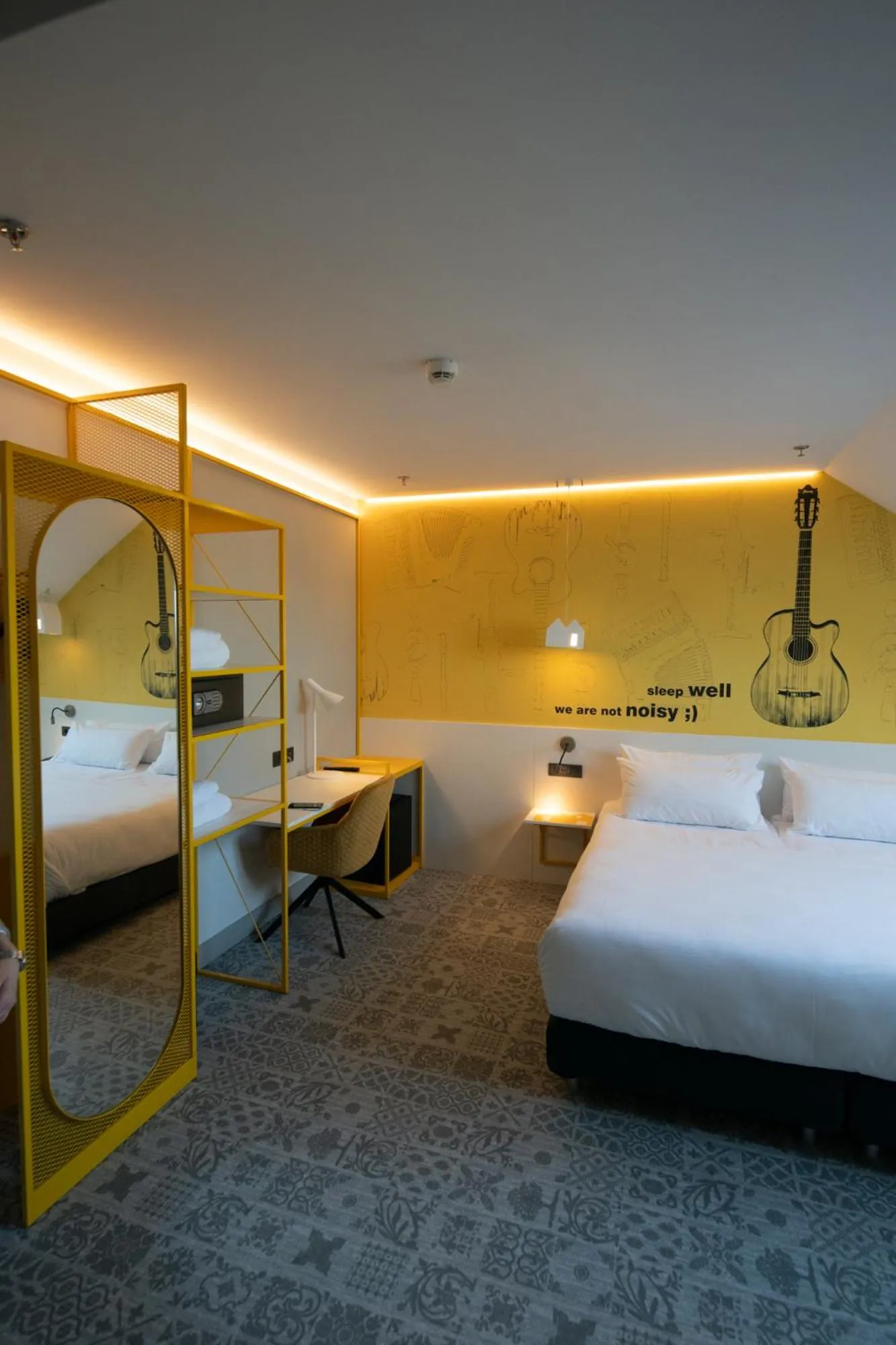 Bed in Ibis Styles Sibiu Arsenal