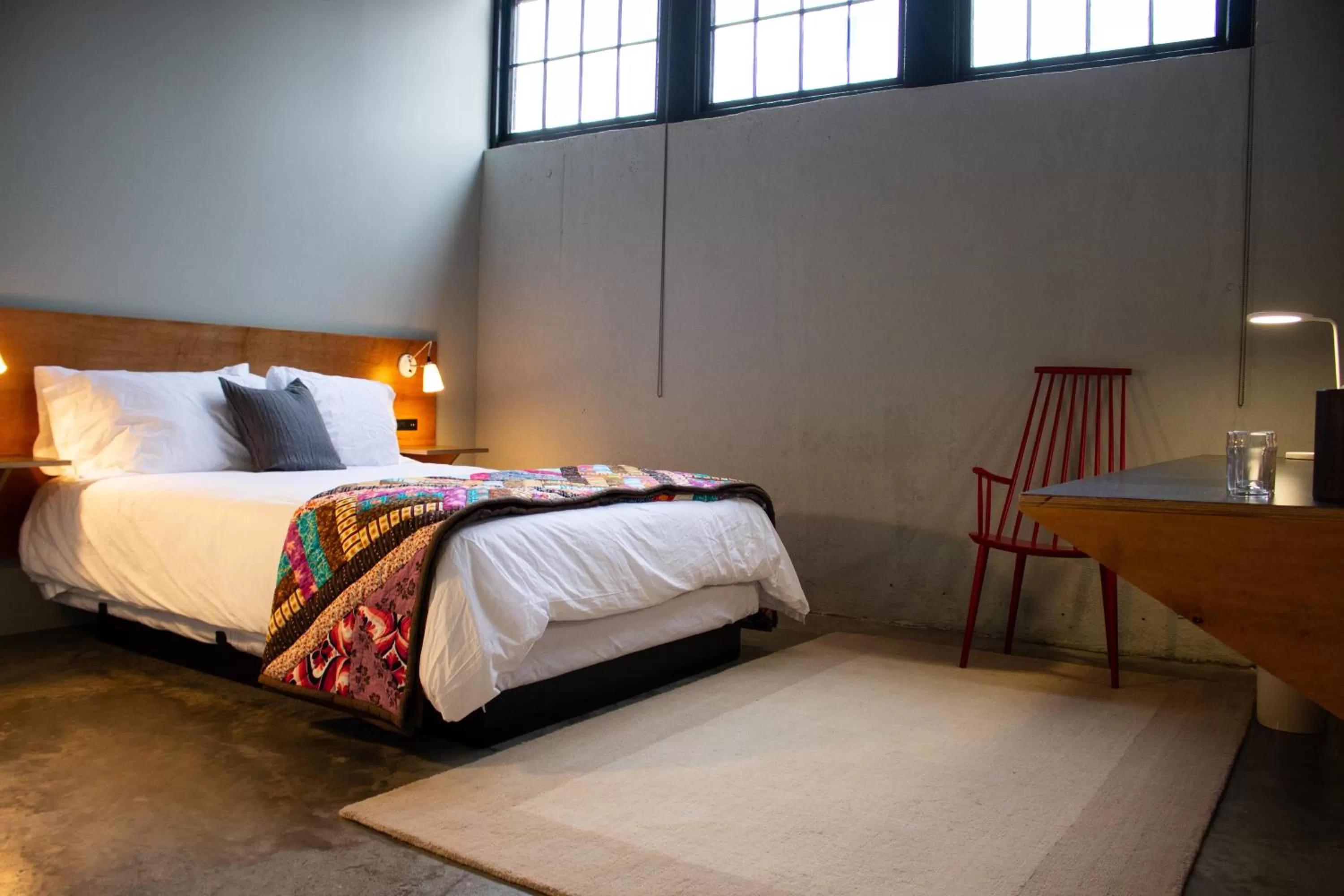 Bed in Travelers Hotel