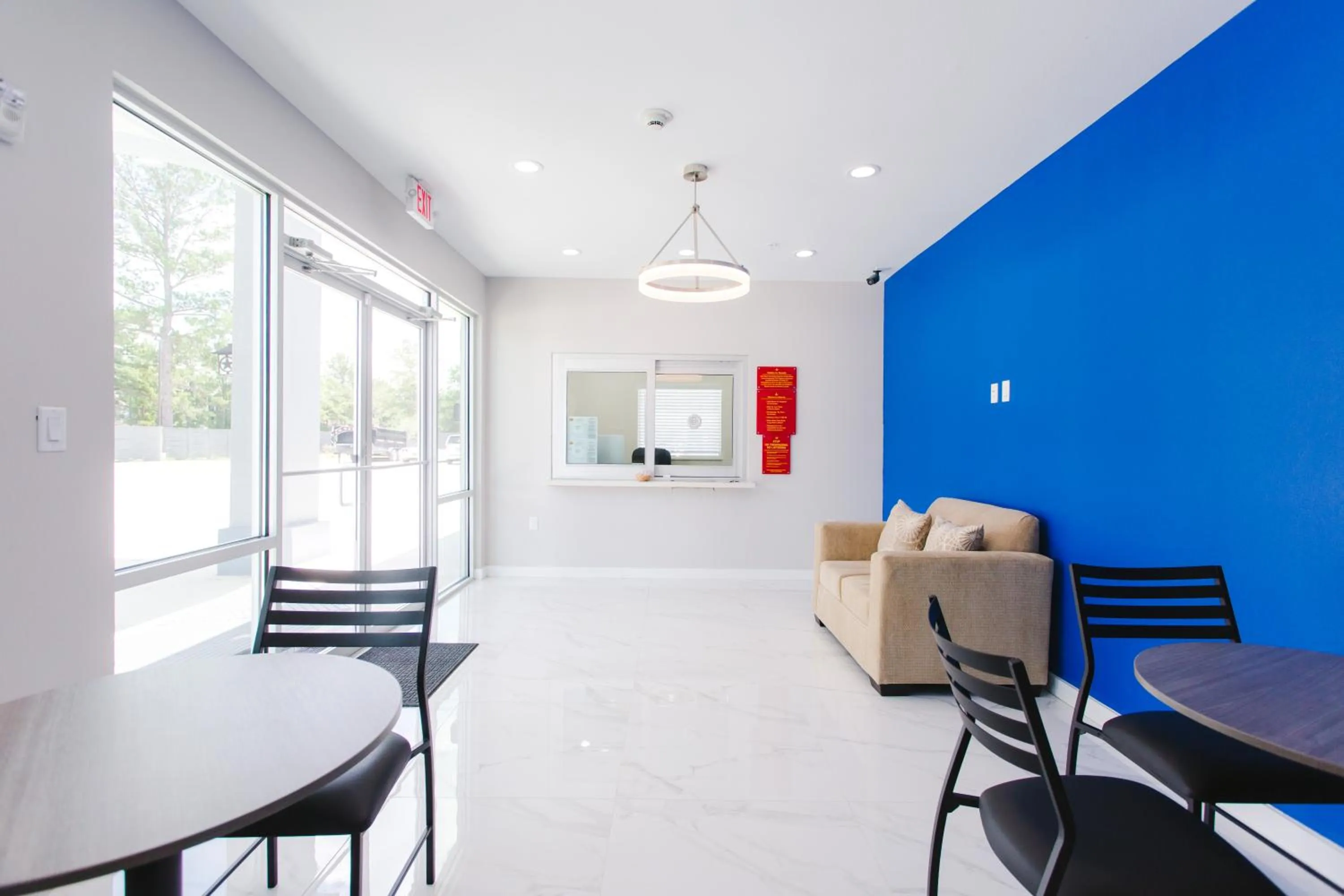 Lobby or reception in Palace Inn- Louetta