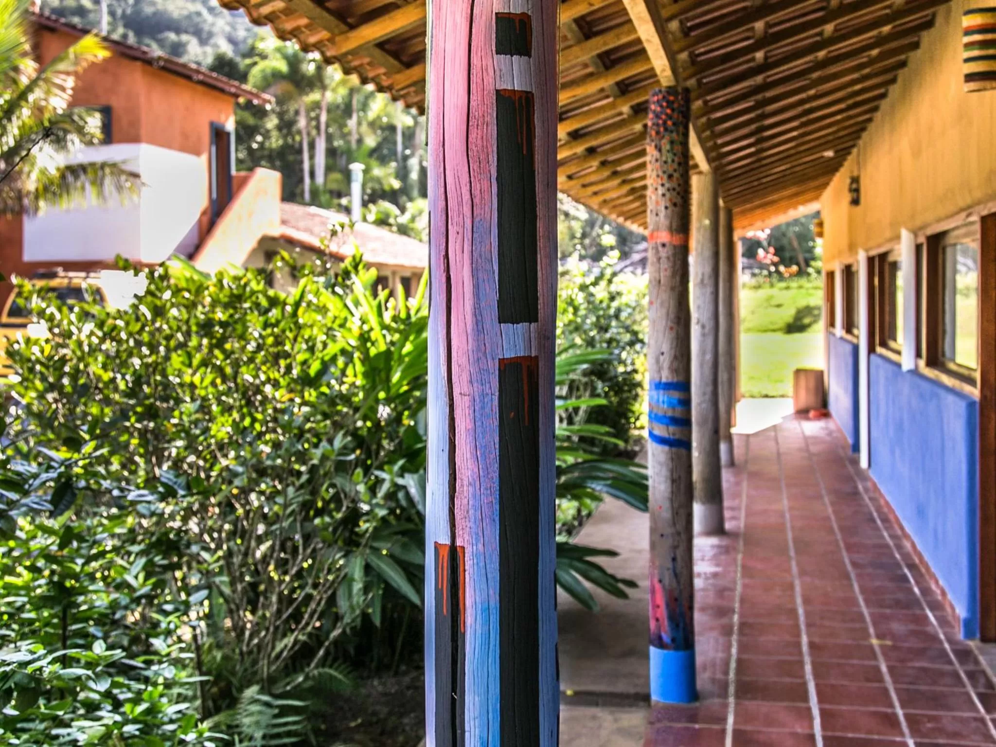 Decorative detail in Lagamar Ecohotel