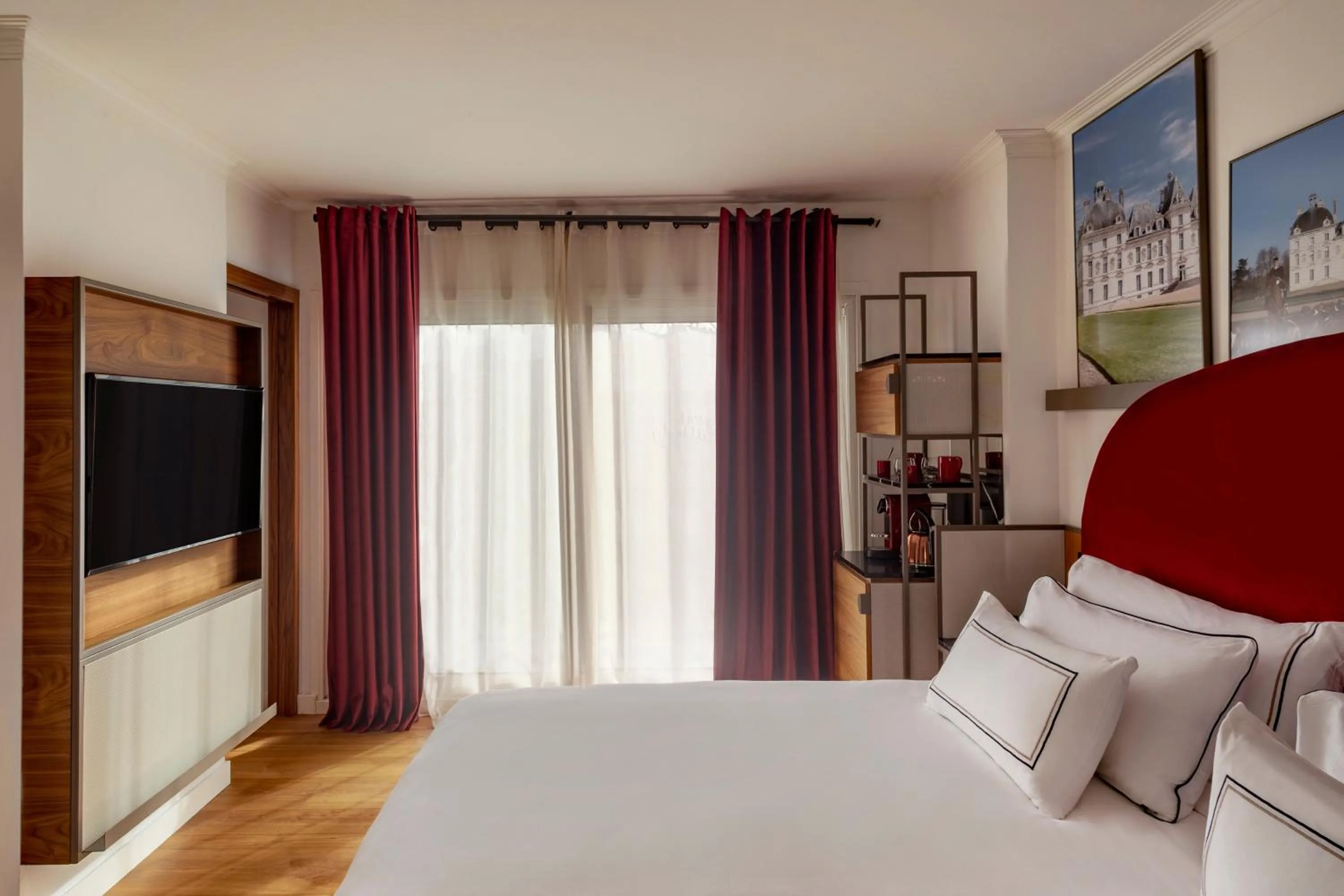 Bed in Villa Marquis a Member of Melia Collection Tour Eiffel