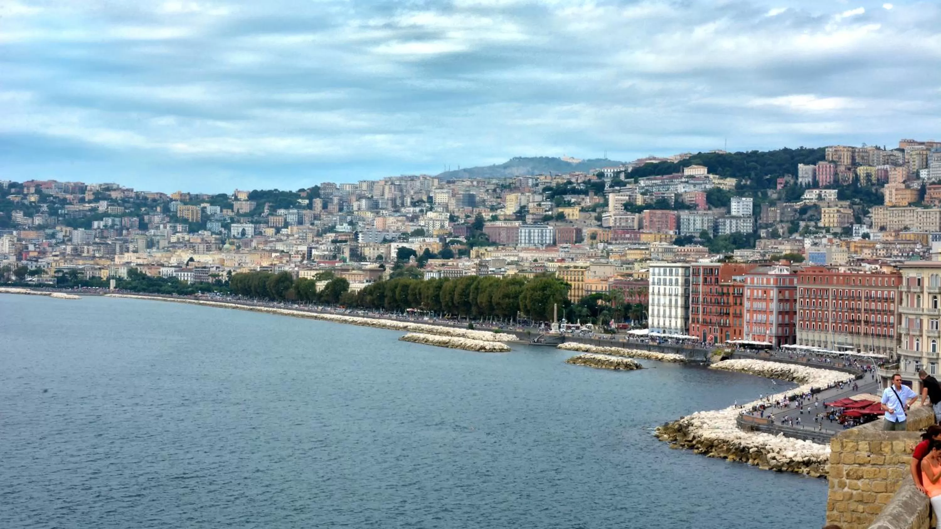 Bird's eye view in Partenope Relais