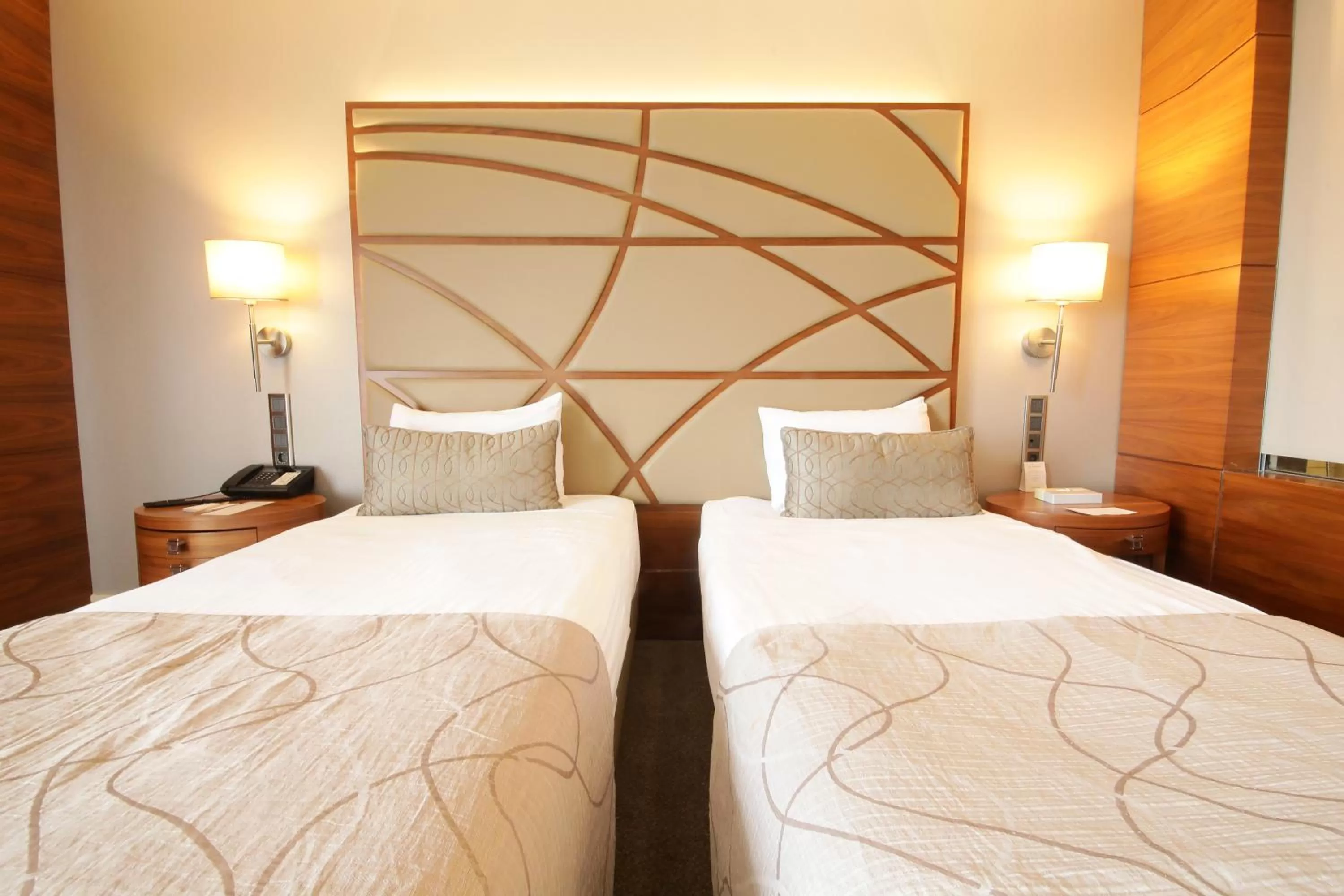 Bed in Cevahir Hotel Istanbul Asia