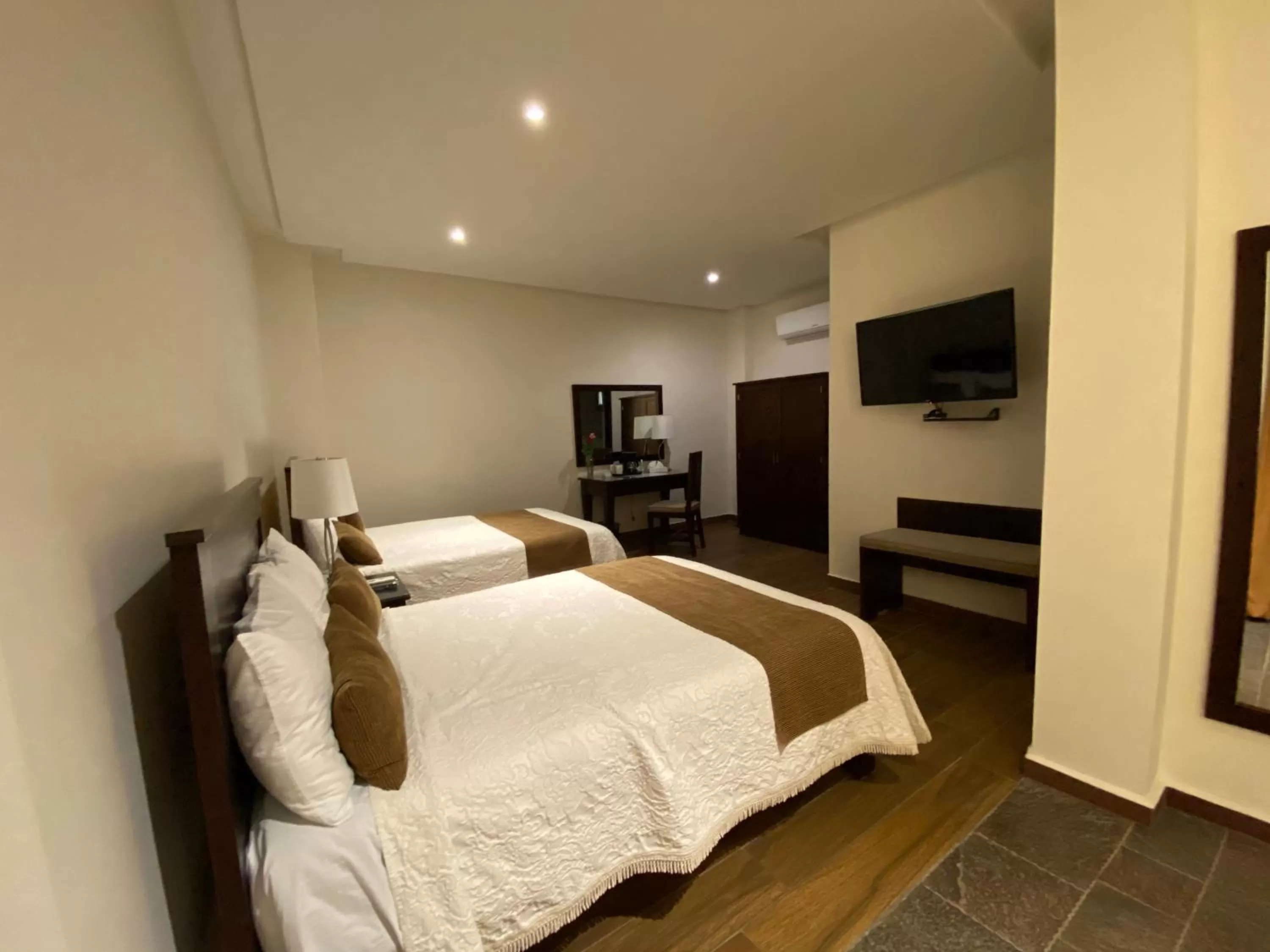 Bedroom, Bed in Hotel Casa Faroles Centro Histórico