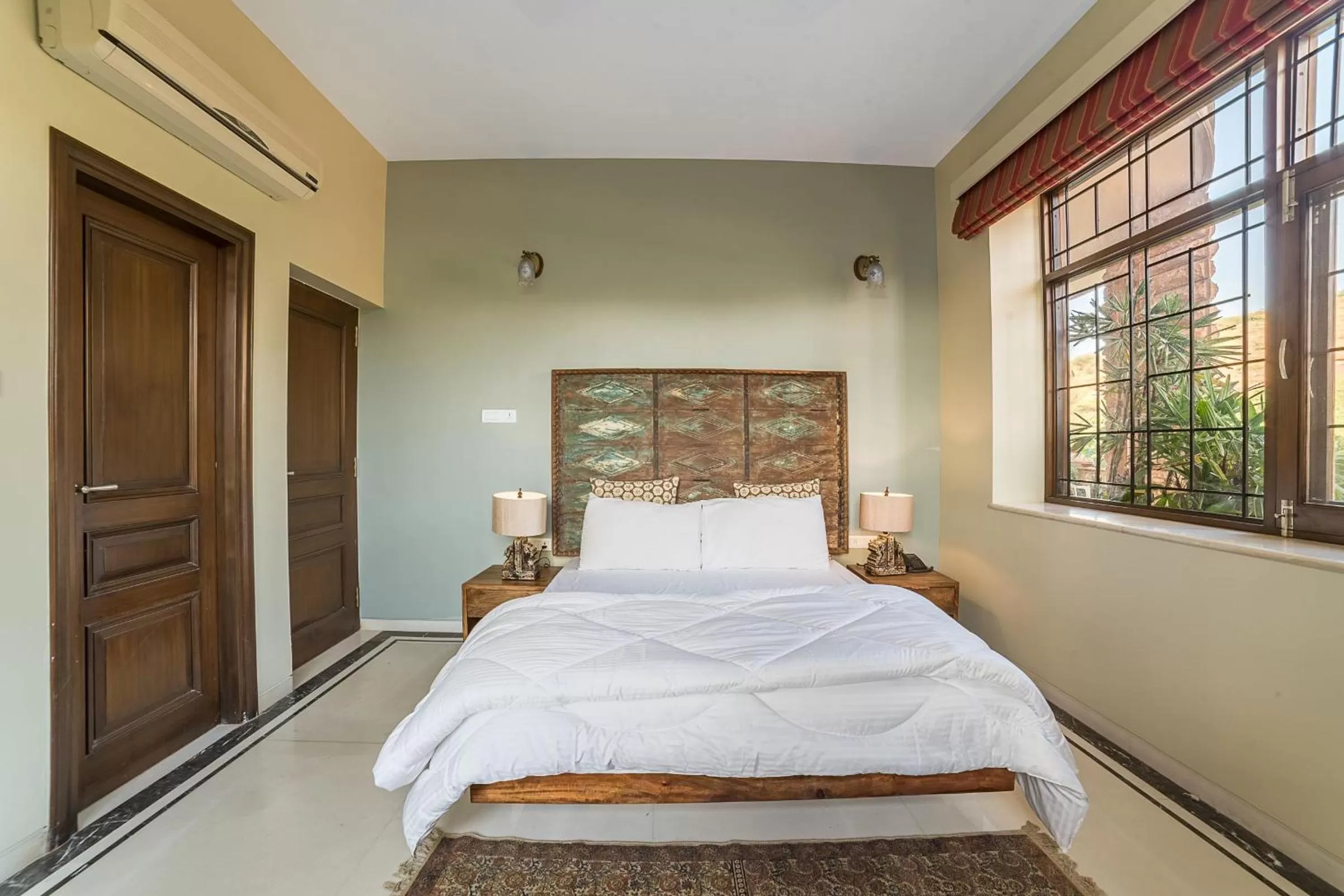 Photo of the whole room, Bed in The Almond Tree