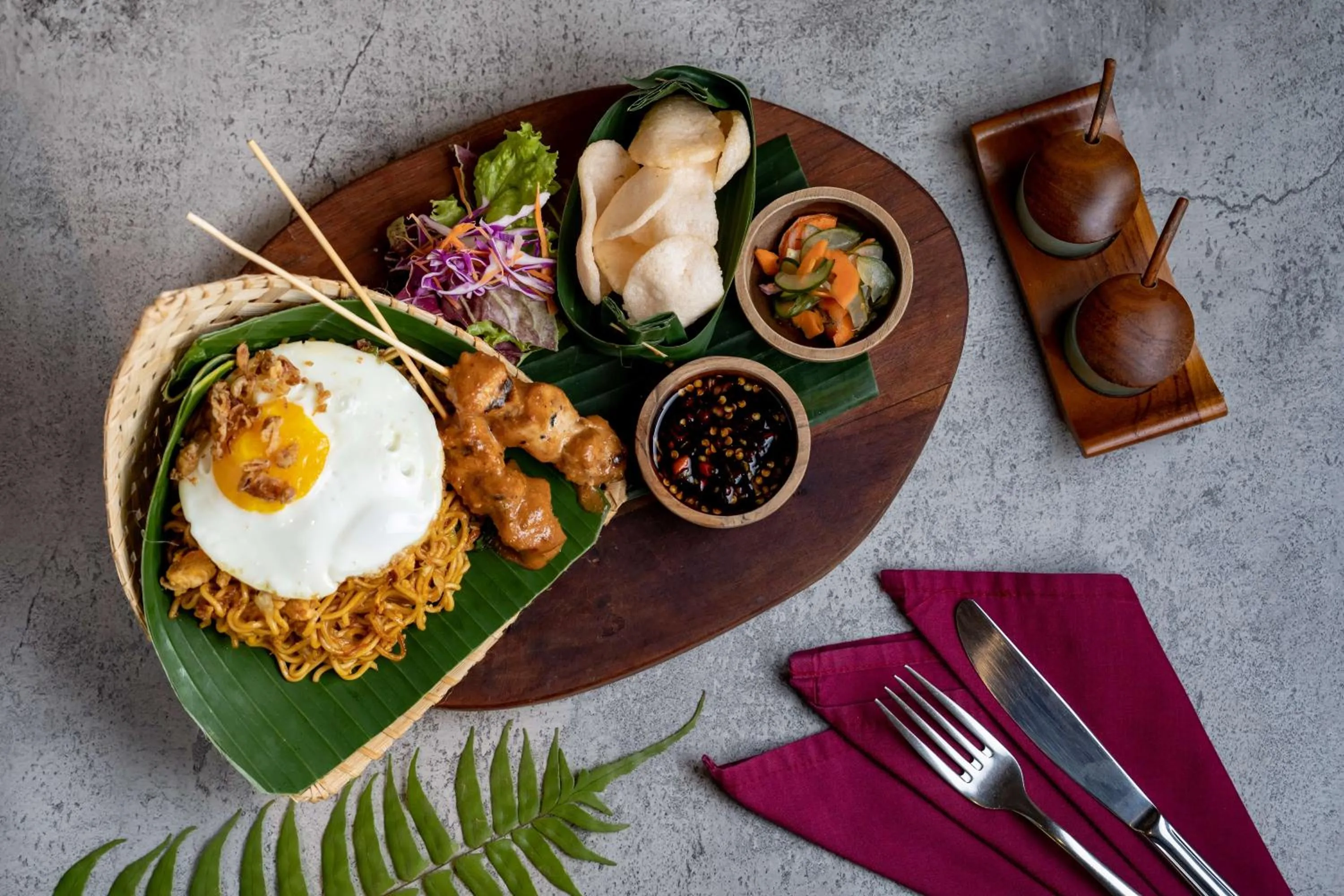 Food close-up in Arya Villas Ubud