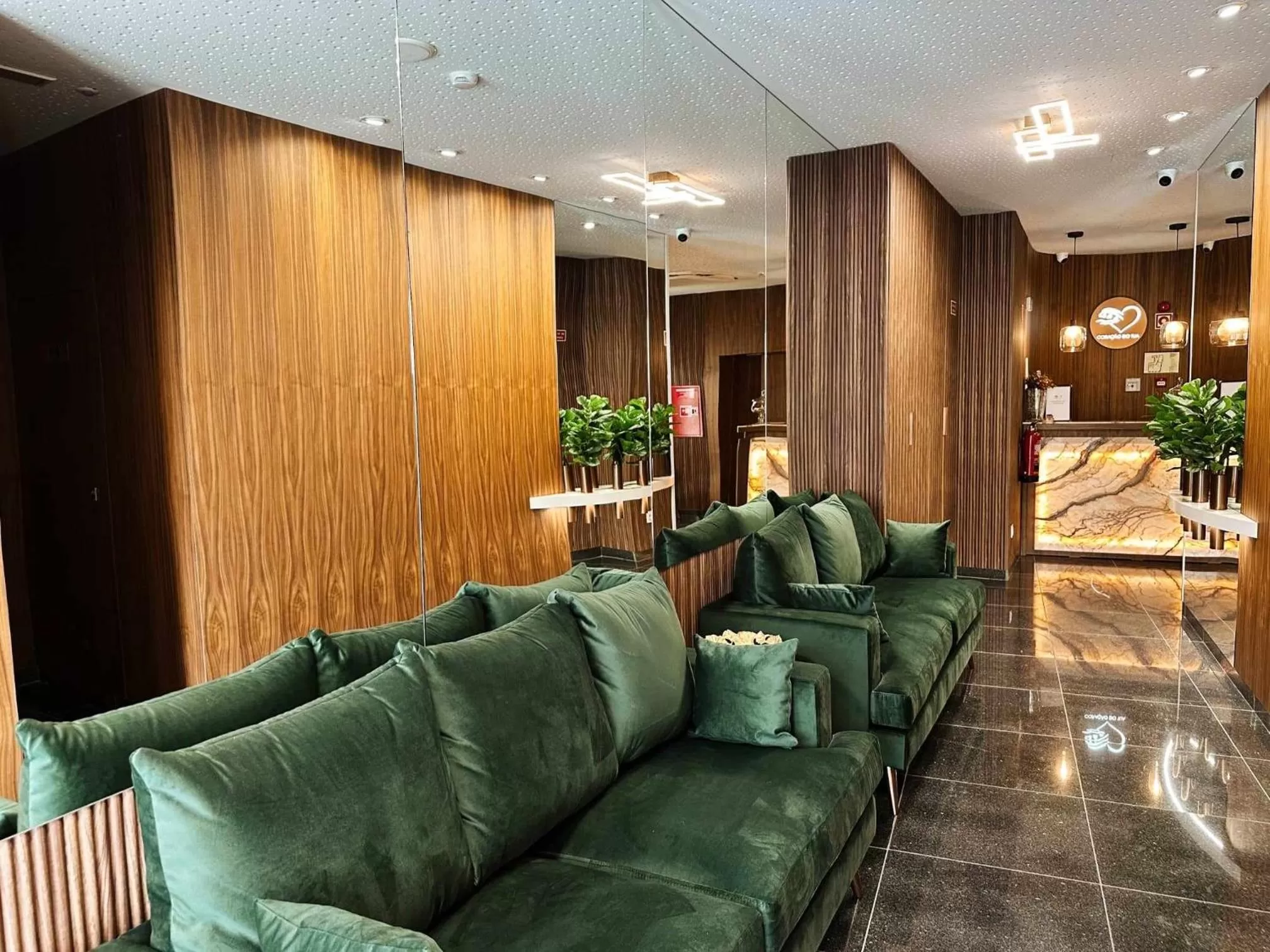 Living room in Coração do Tua Hotel