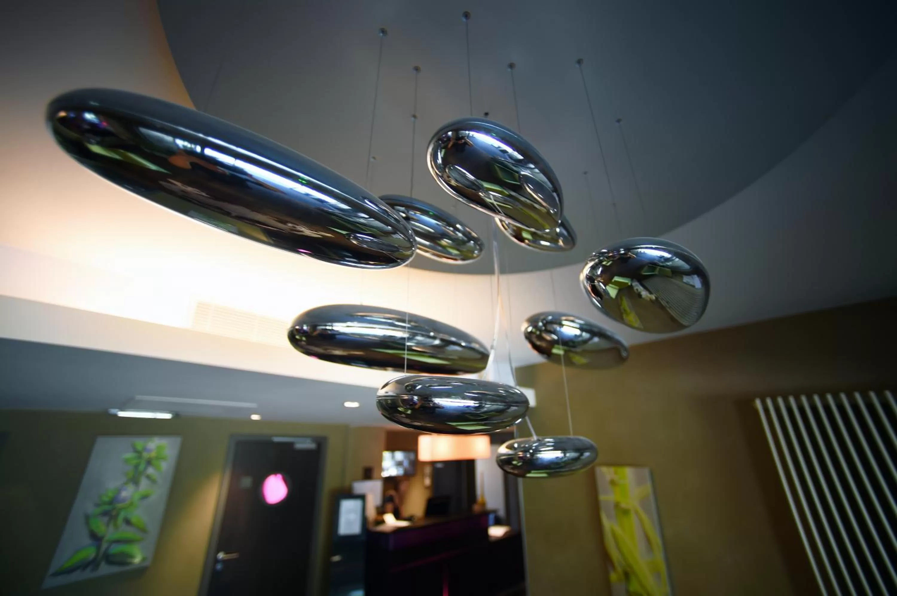 Decorative detail in Hôtel Les Rives