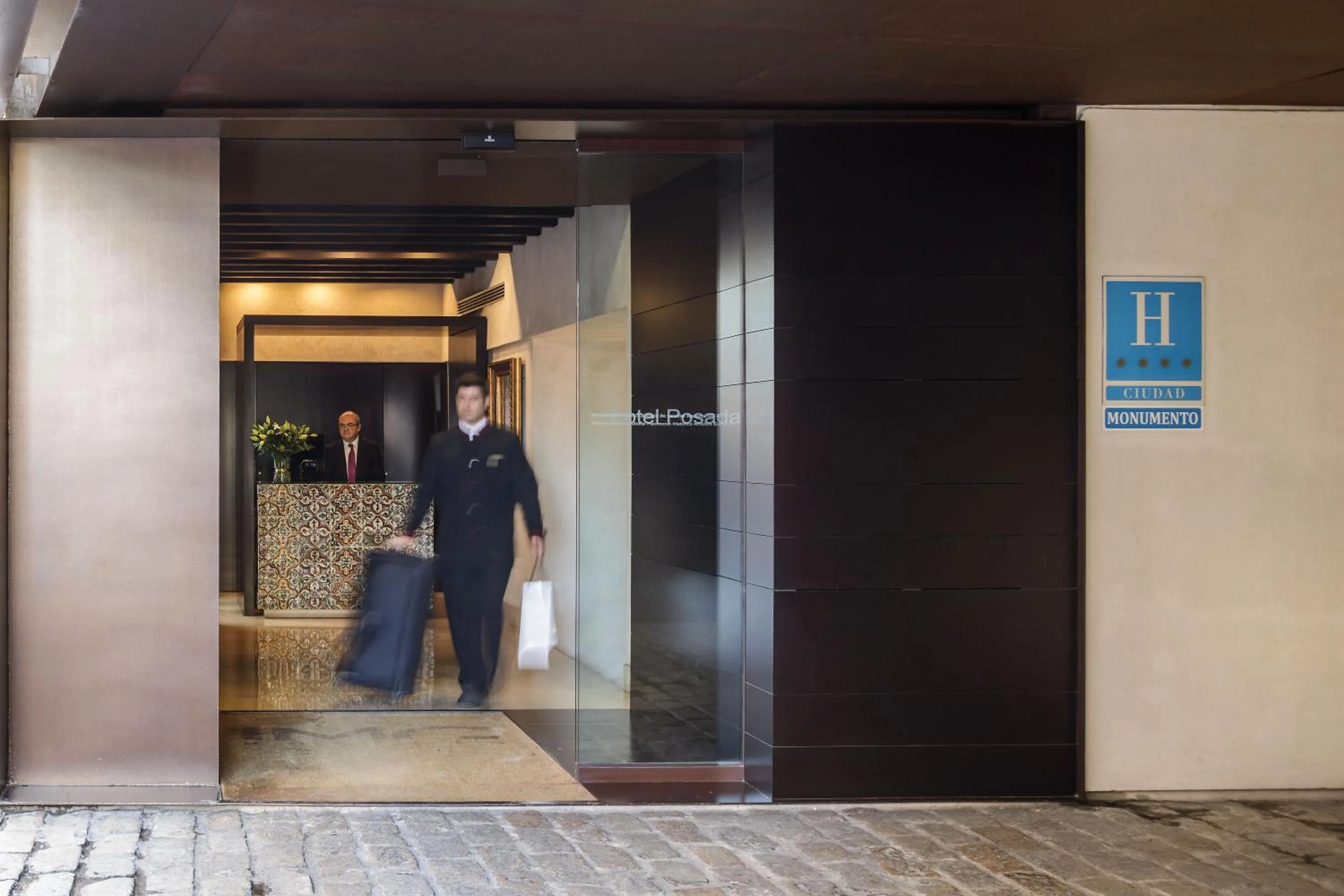 Facade/entrance in Hotel Posada del Lucero