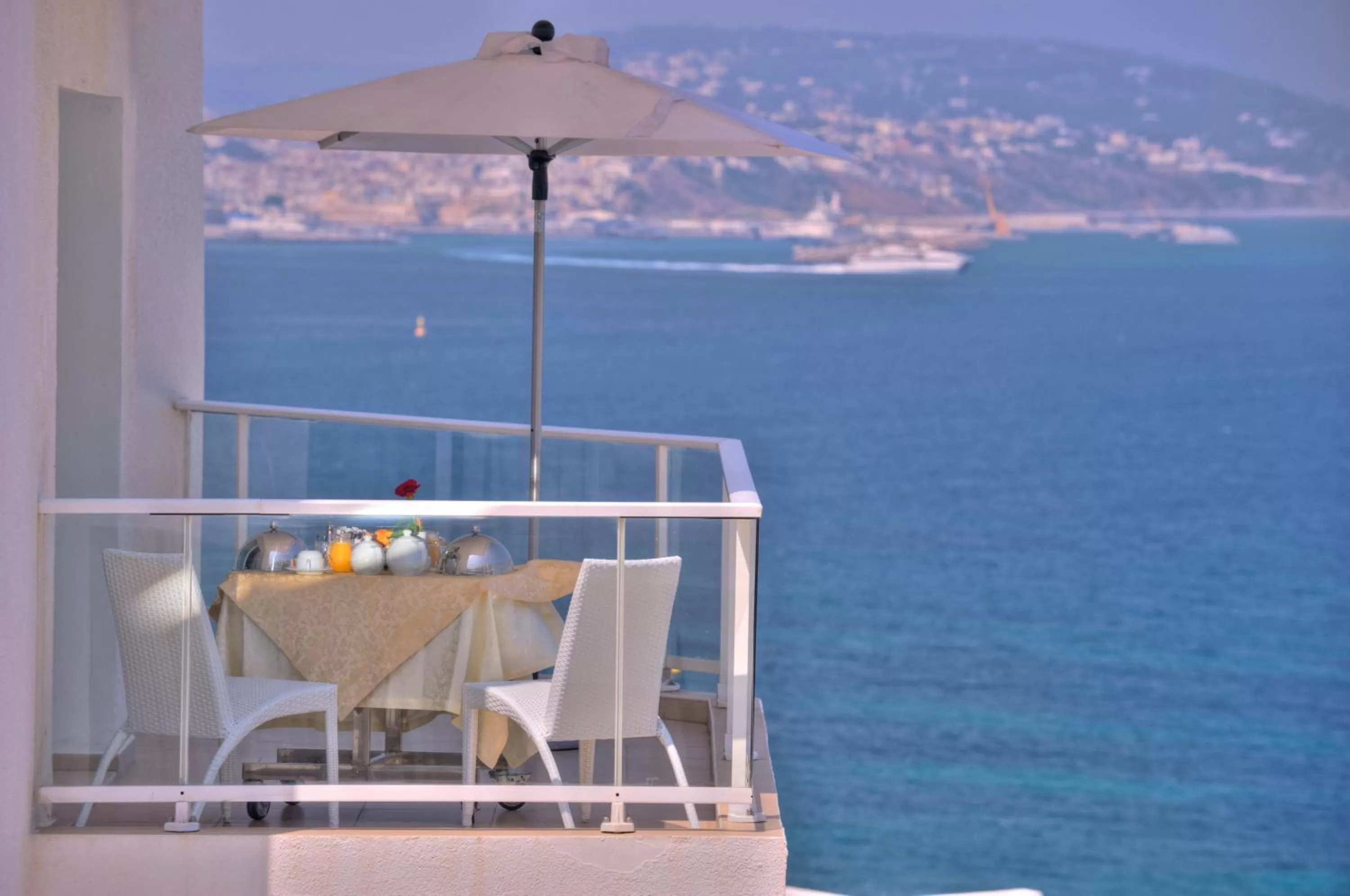 Balcony/Terrace in Hotel Farah Tanger