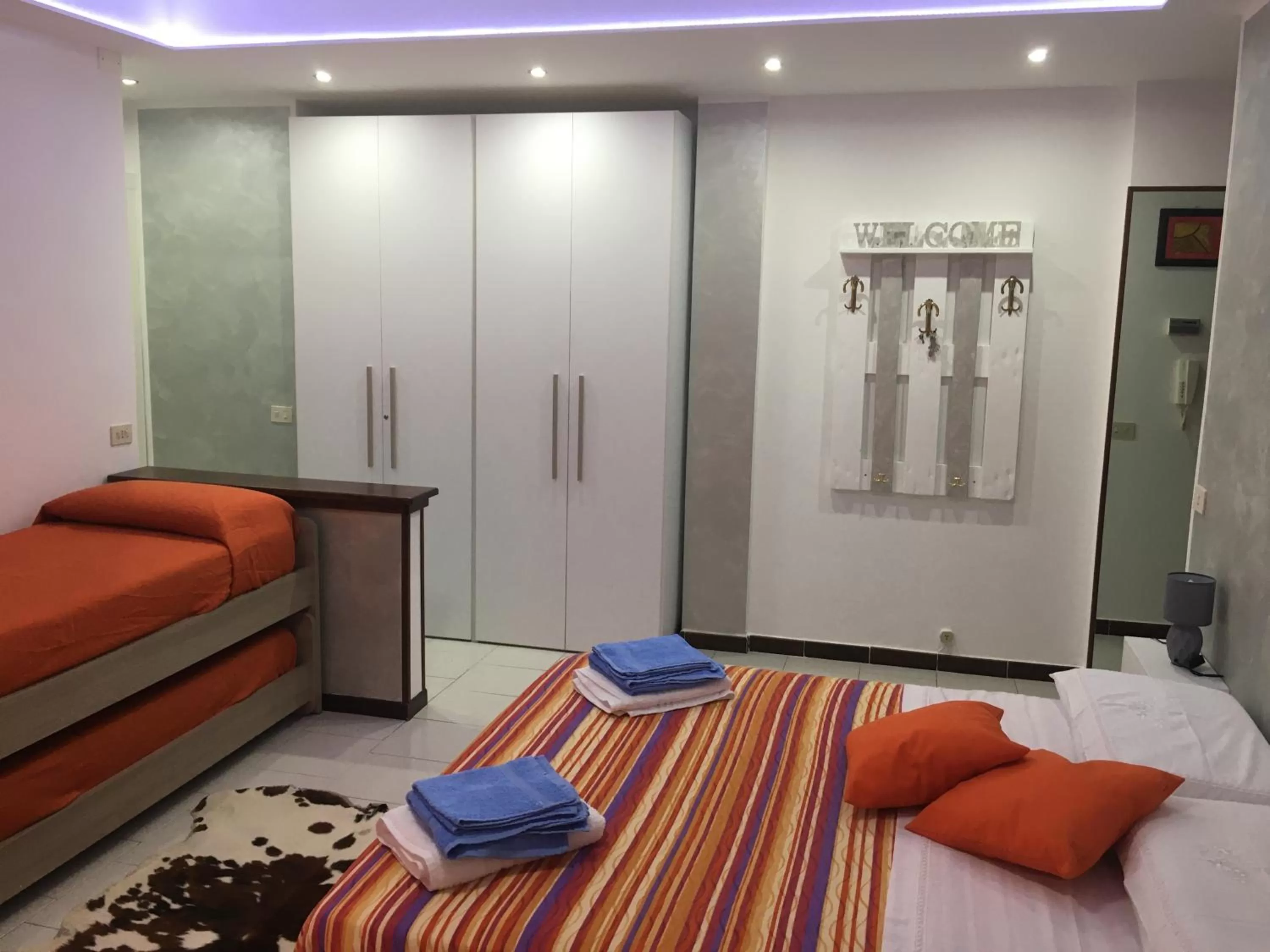 Bed in Big family bed & breakfast