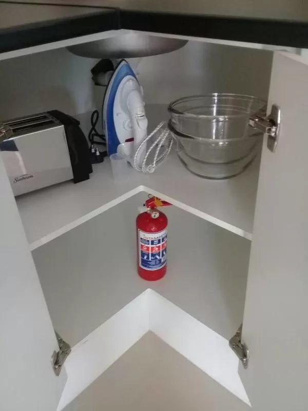 Kitchen or kitchenette in Apollo Hotel