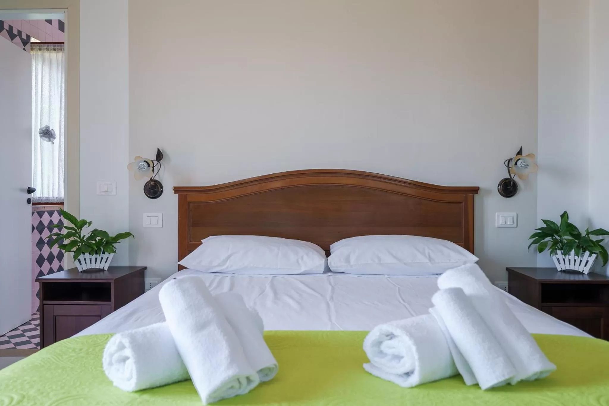 Bedroom, Bed in B&B Villa Le Mattine