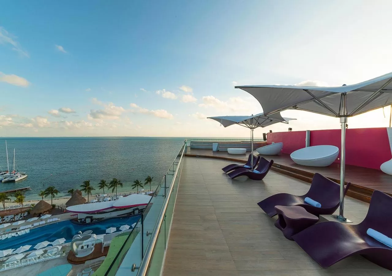 Sea view in The Tower by Temptation Cancun Resort - All Inclusive - Adults Only