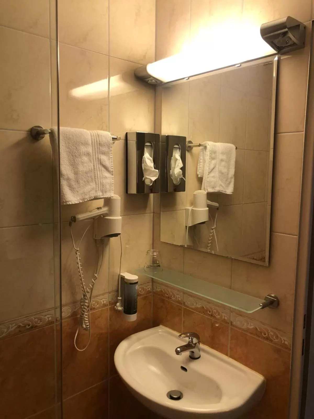 Bathroom in Hotel Waldblick