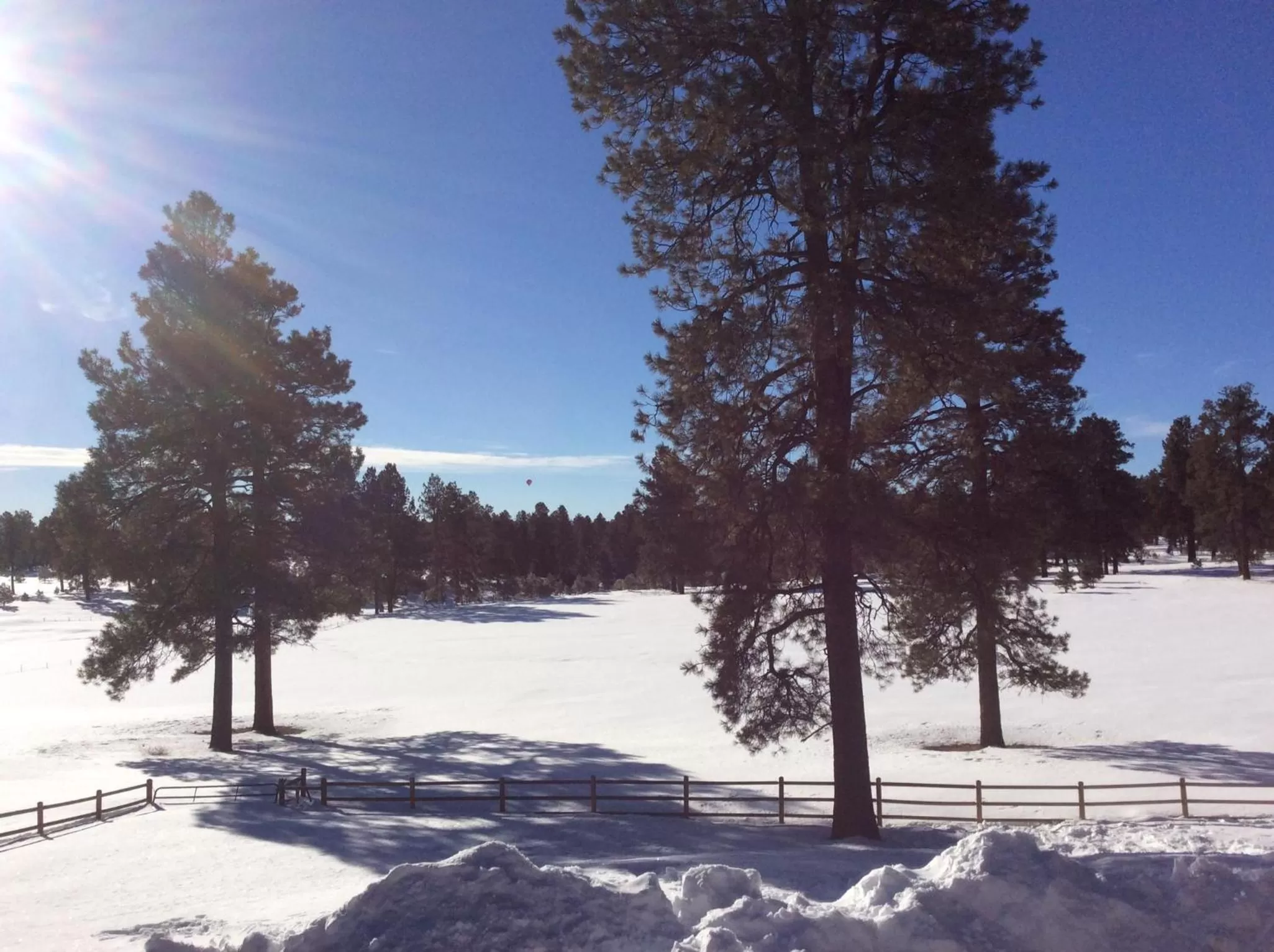 Area and facilities, Winter in Elktrace Bed and Breakfast