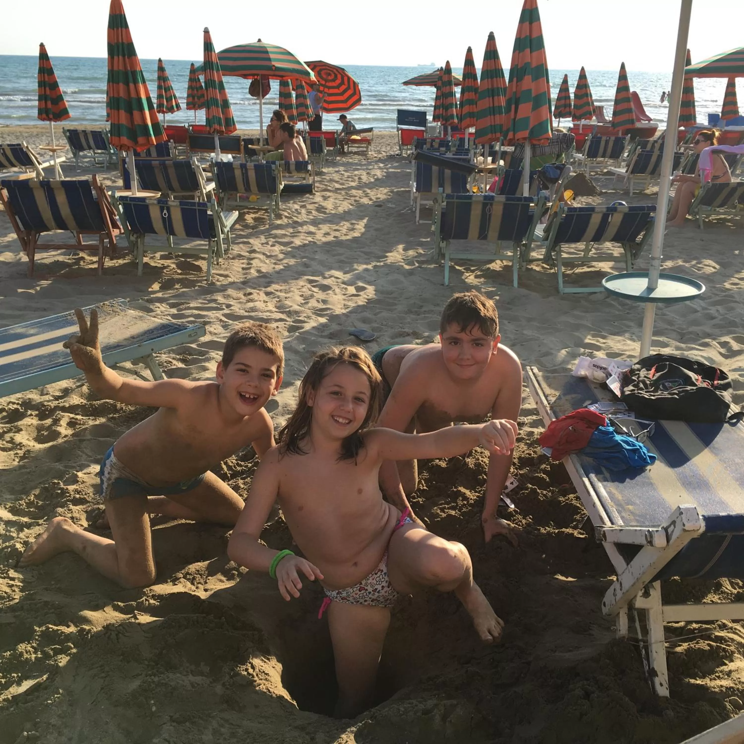 Beach in Hotel Kamomil