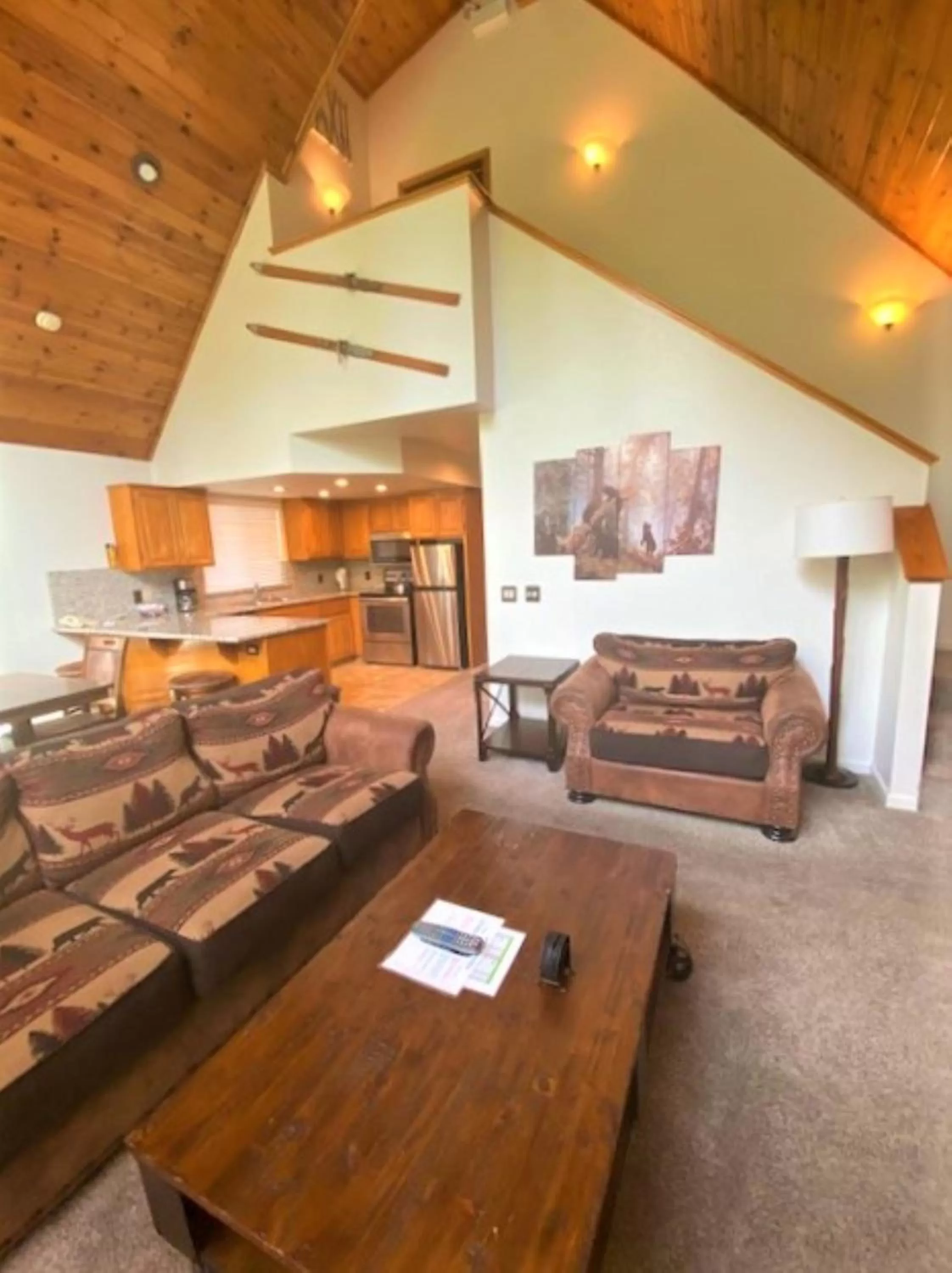 Living room in The Tahoe Beach & Ski Club Owners Association