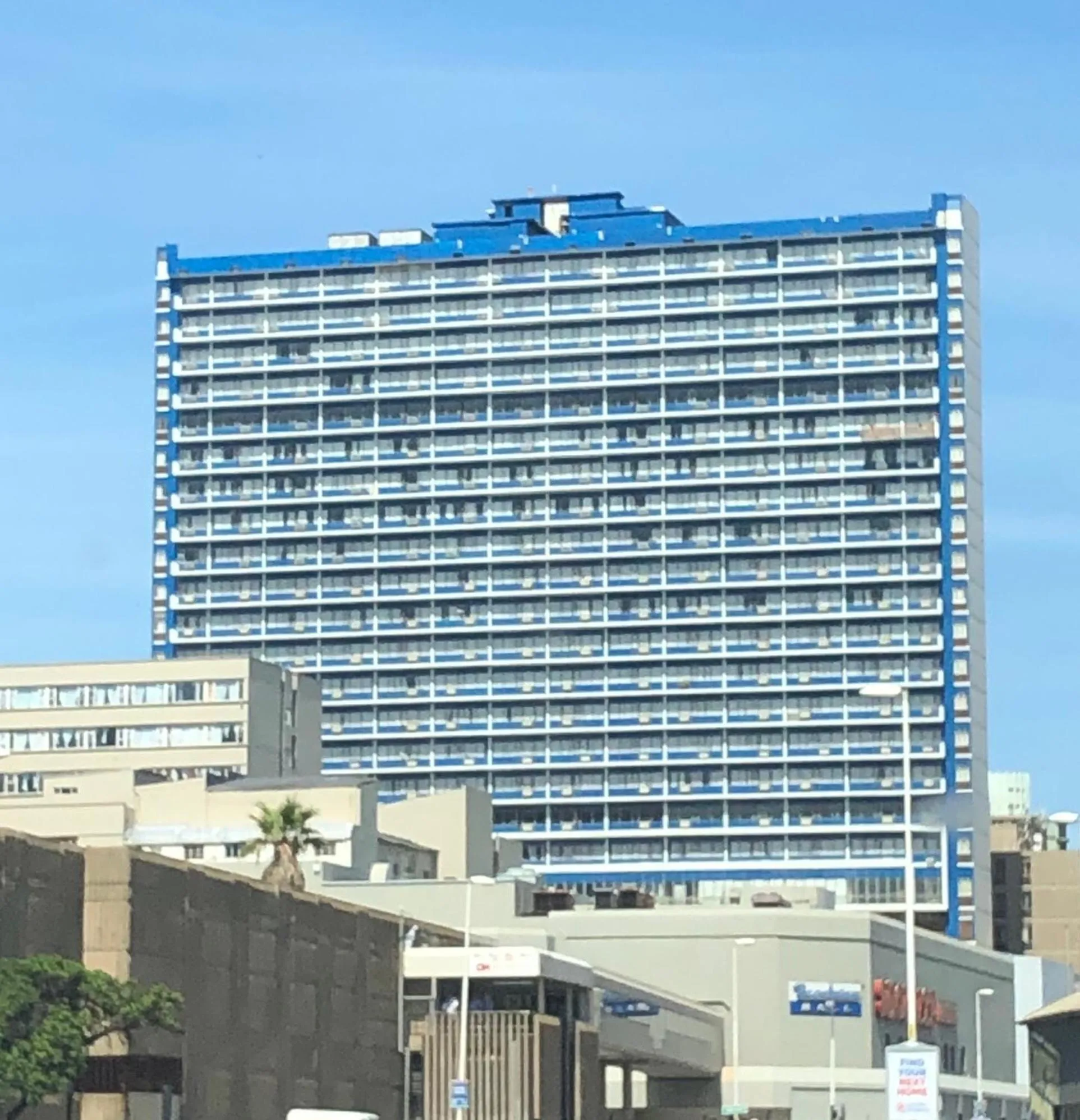 Property building in Coastlands Durban Self Catering Holiday Apartments