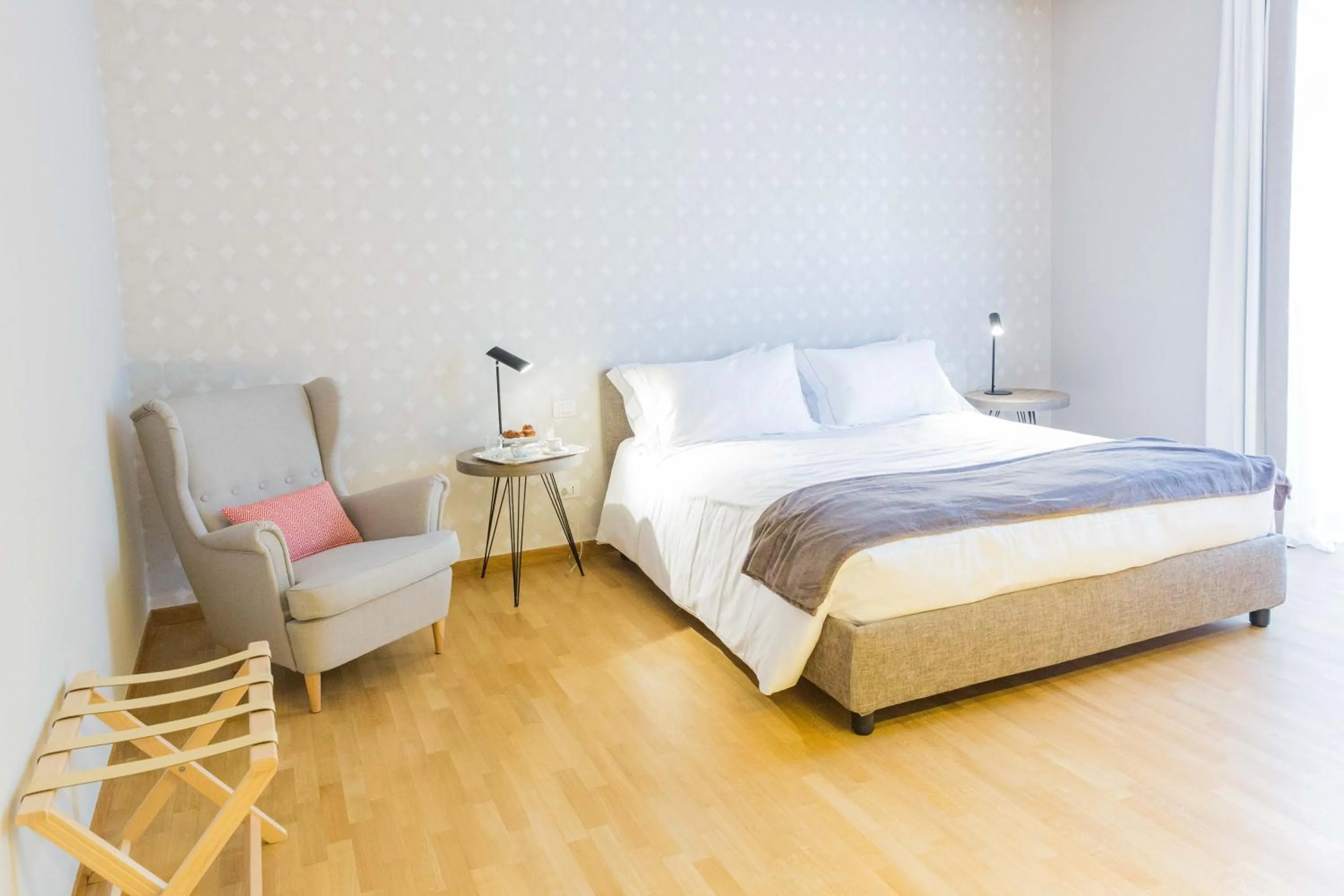 Bedroom, Bed in 200 ROOMS & TERRACE