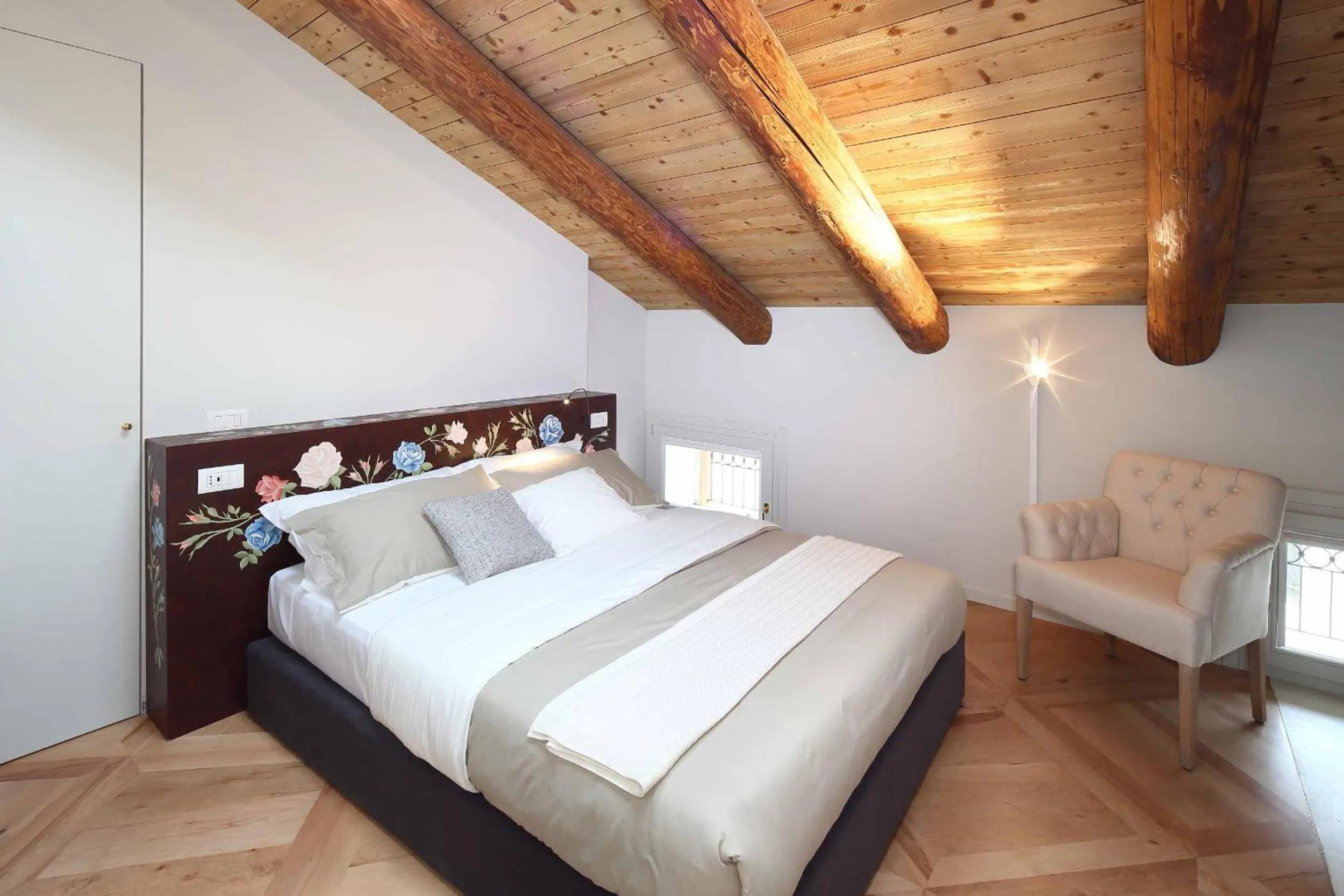 Bathroom, Bed in Le Andrianelle