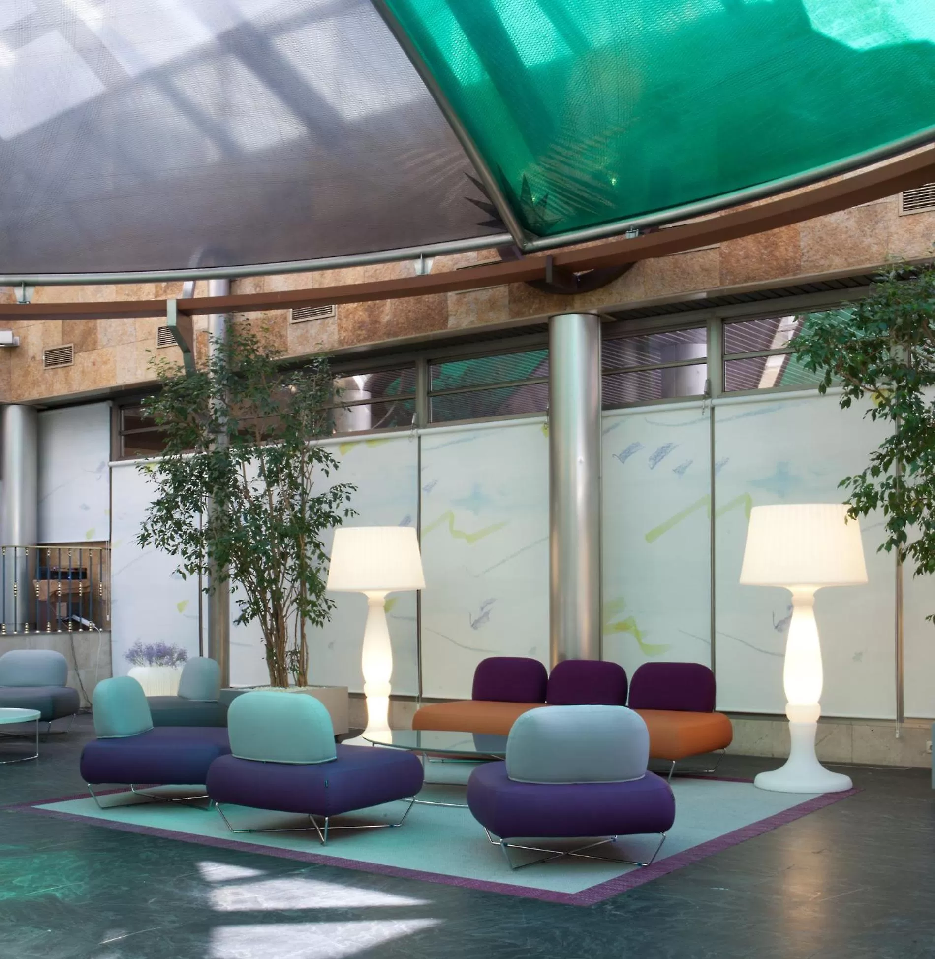 Lobby or reception in Hotel Villamadrid