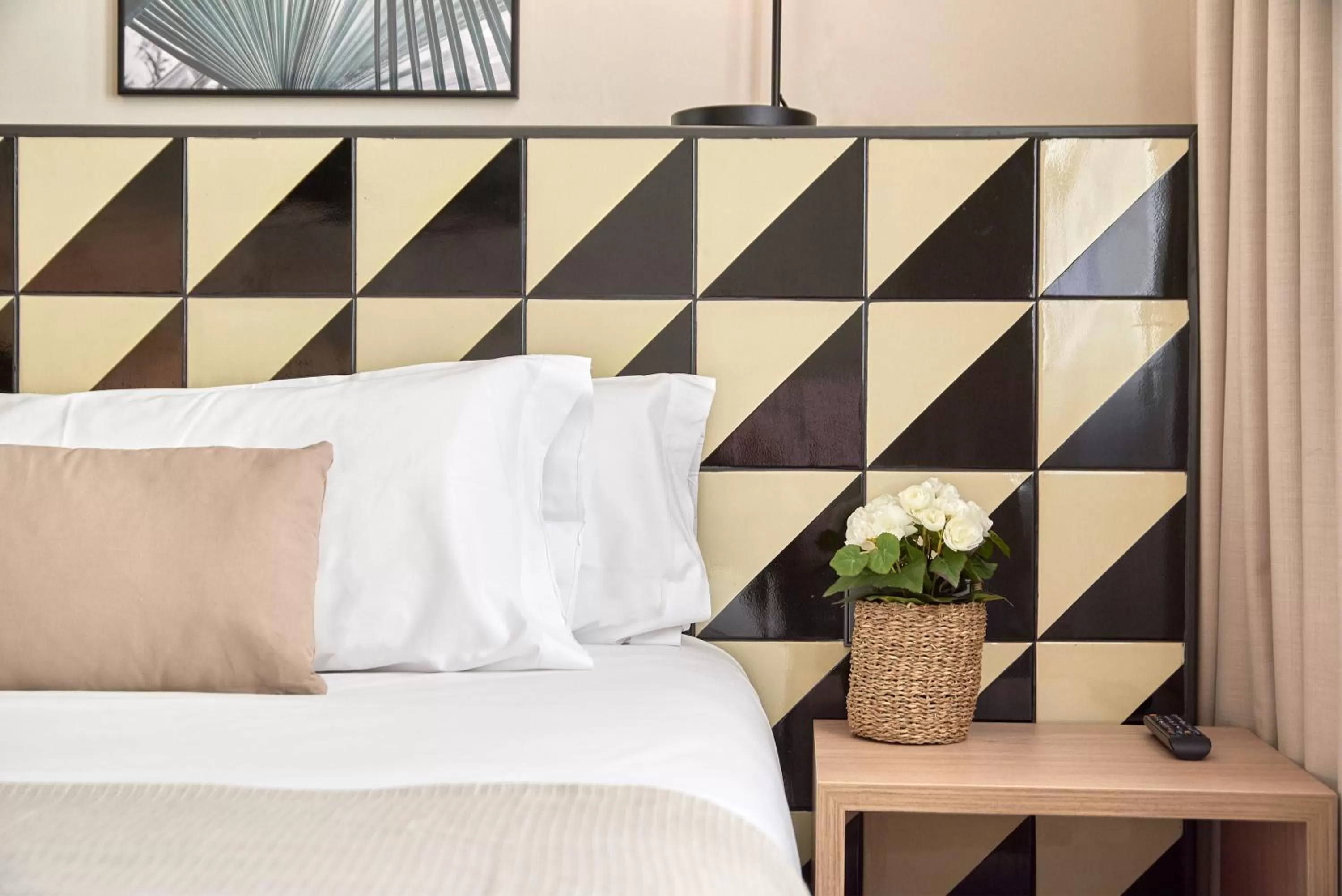 Decorative detail, Bed in The Moods Oasis