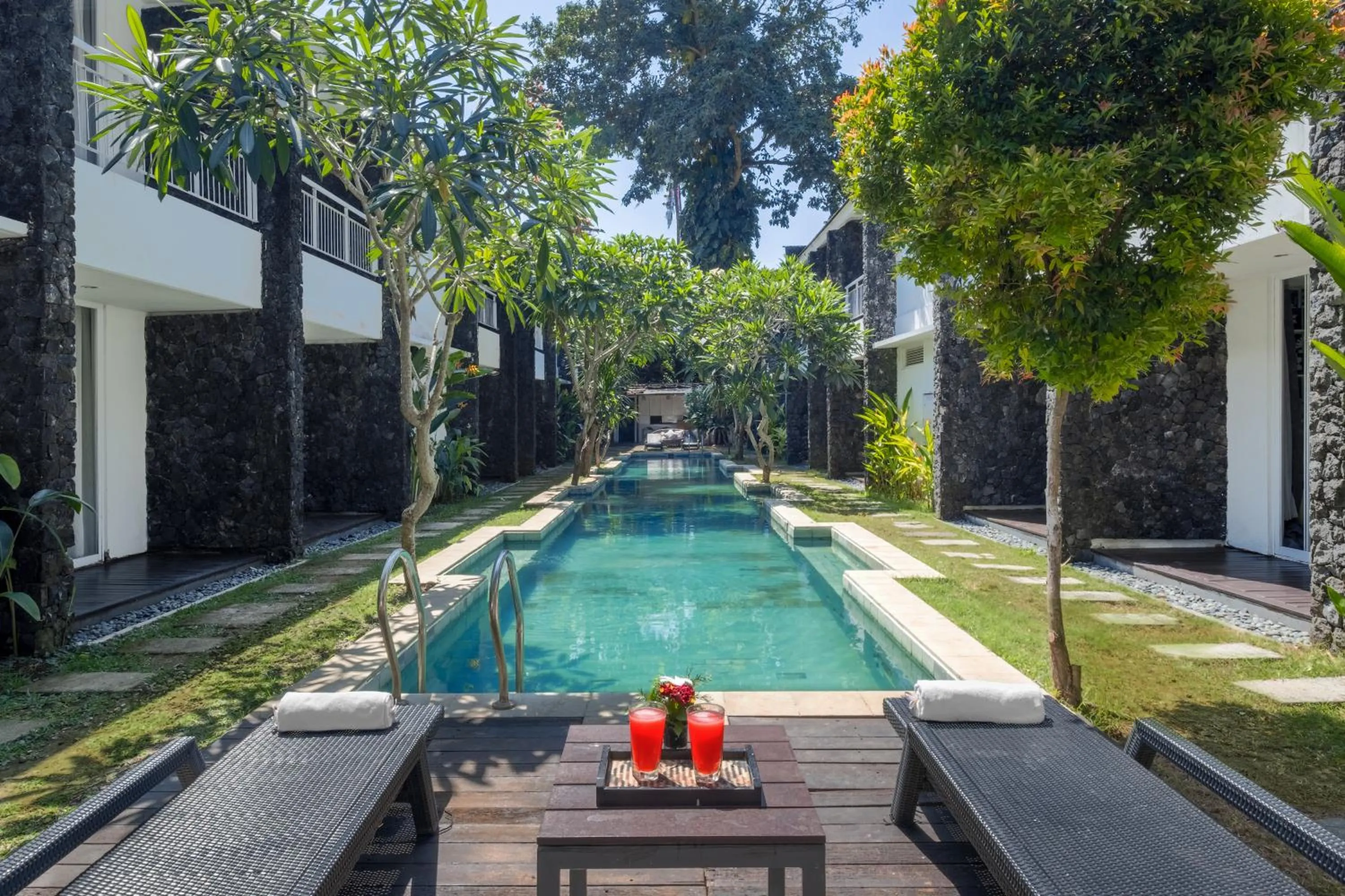 Swimming pool in The Kanjeng Suites Sanur