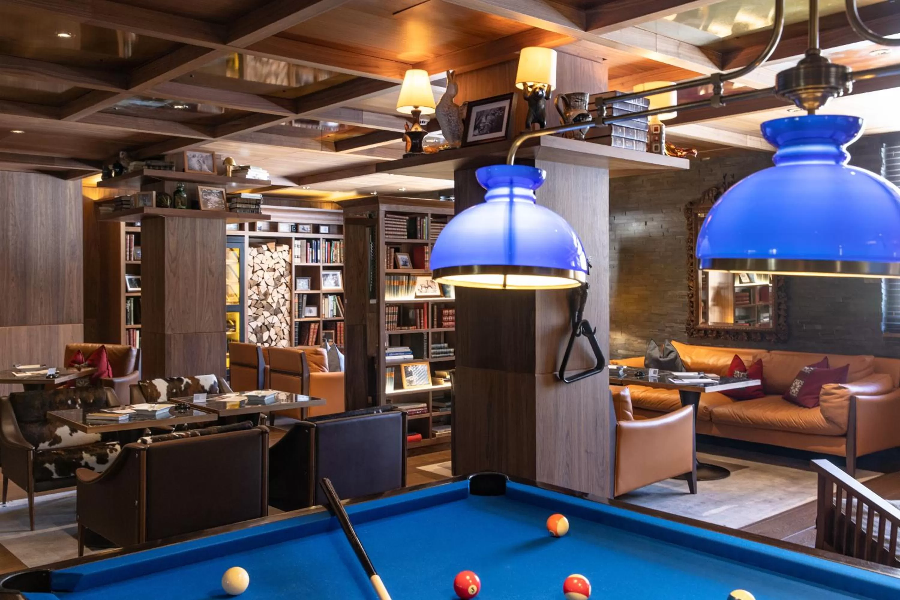 Lounge or bar in Schweizerhof Zermatt - a Small Luxury Hotel