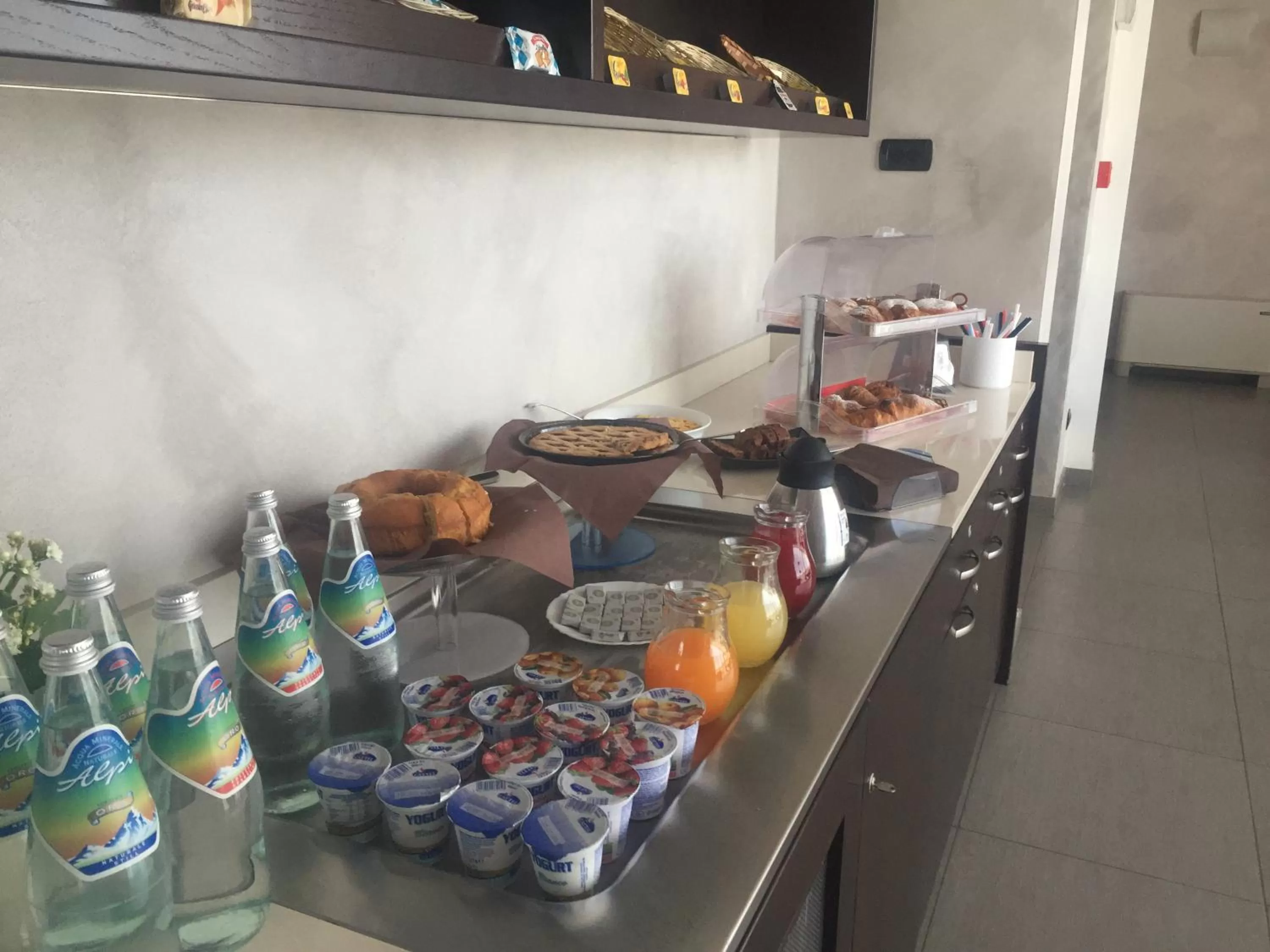 Buffet breakfast in Hotel Motel Galaxy Reggio Emilia