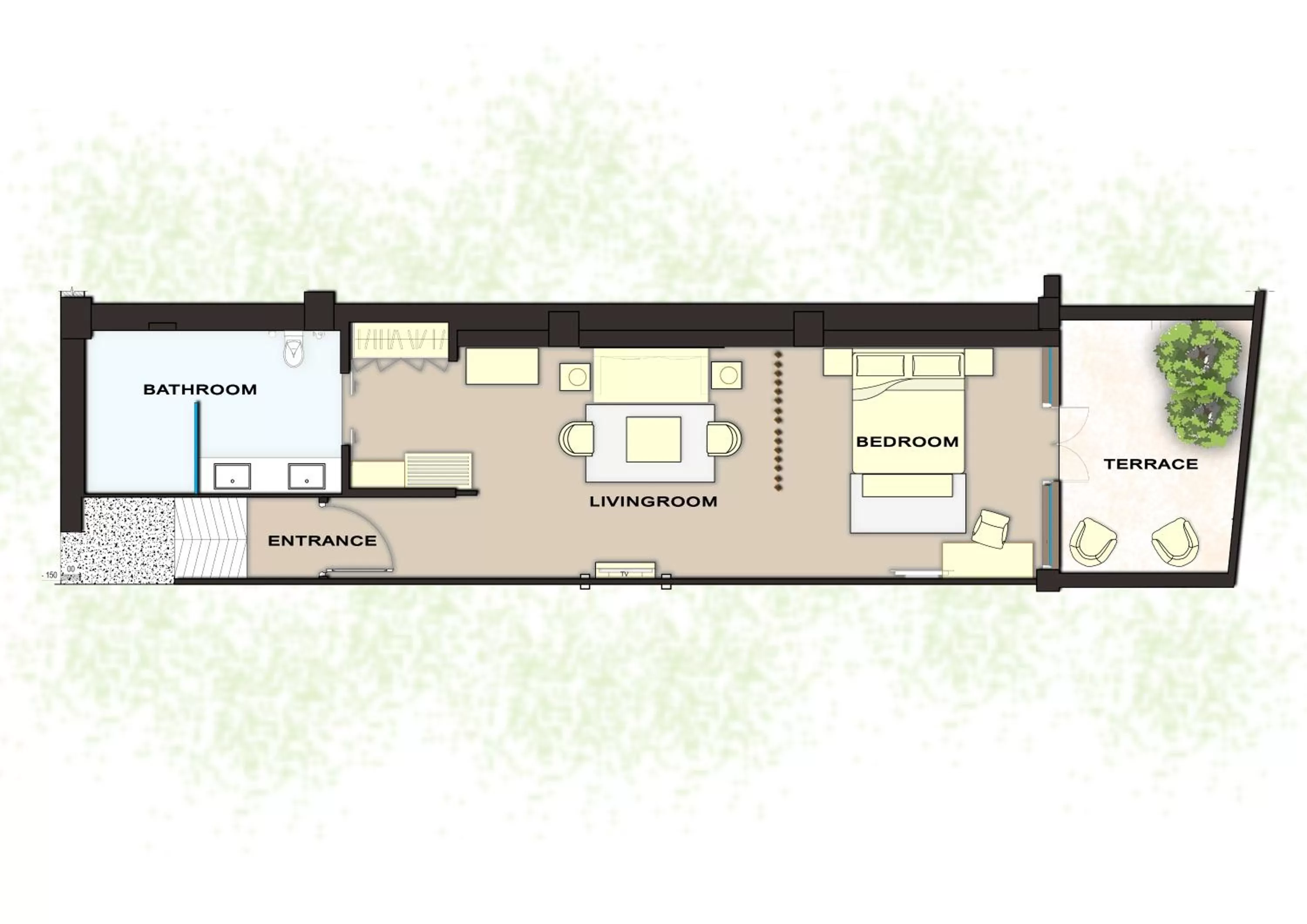 Suite in Uga Residence