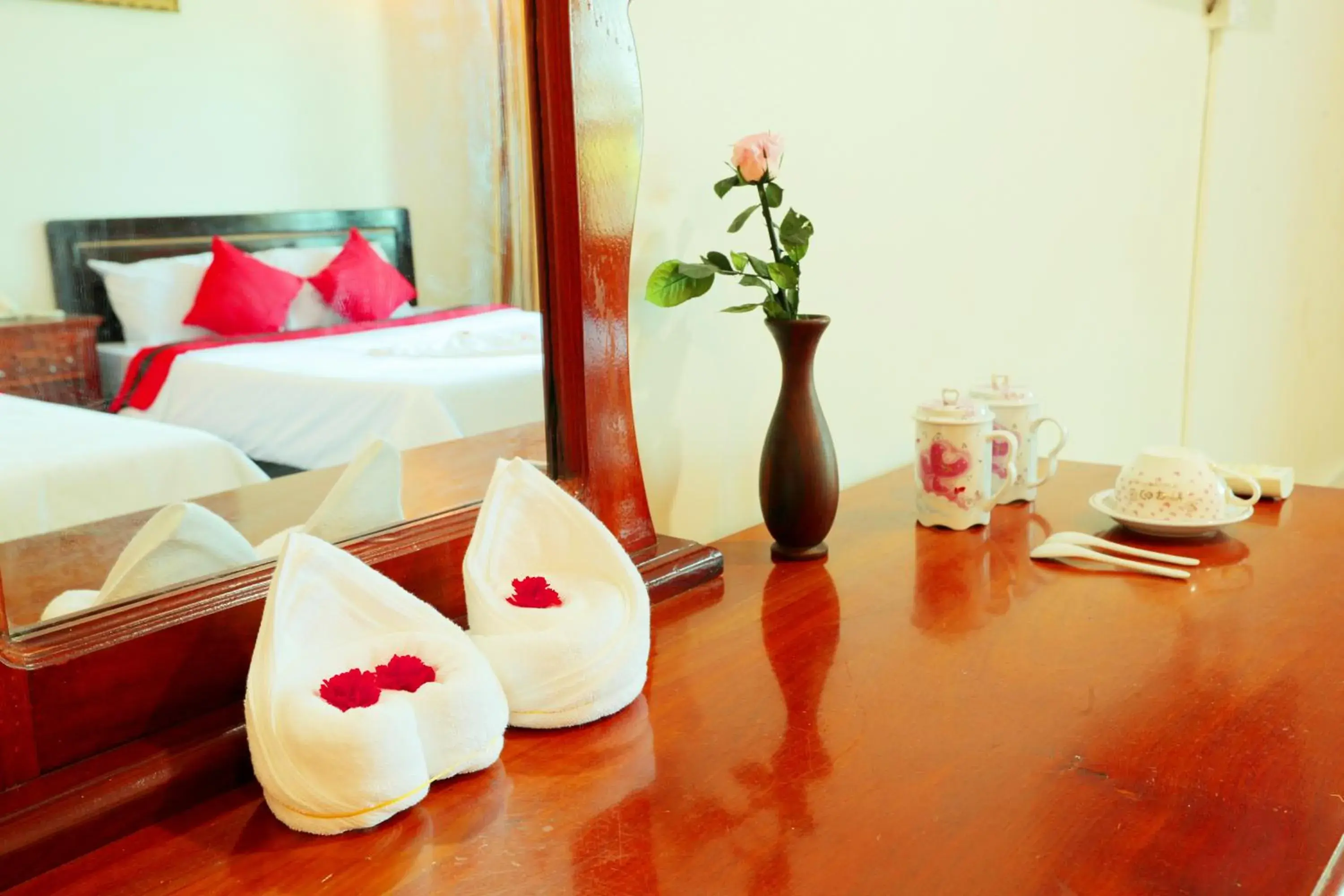 Deluxe Twin Room in Angkor Mithona Guesthouse Deluxe Twin Room in Angkor Mithona Guesthouse