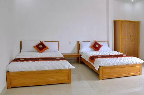 Bed in Khách sạn Hiệp Thạnh